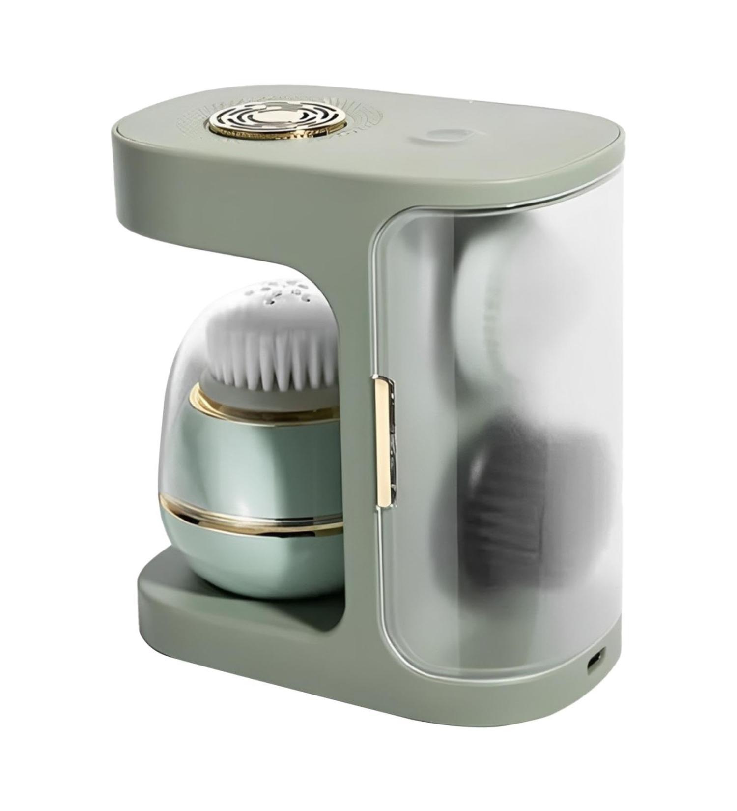 Electric Facial Cleansing Brush Beauty Products USB Charging Waterproof Exfoliating Brush with 3 Brush Head for Office Home - Buy Online on SooperMarket.com