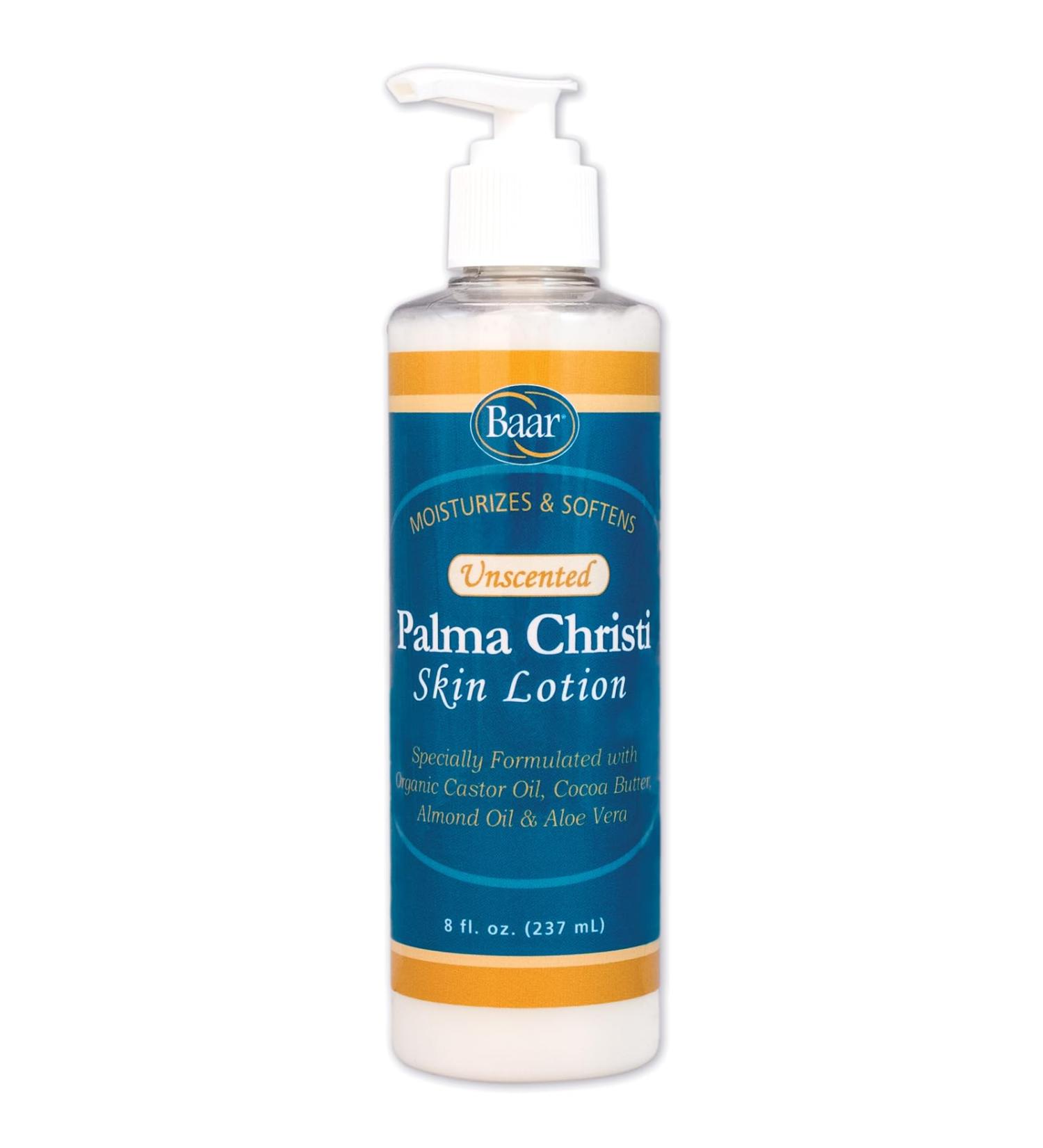 Baar Unscented Palma Christi Skin Lotion - 8 fl. oz. | Nourishing & Hydrating | International Shipping Available - Buy Online on SooperMarket.com