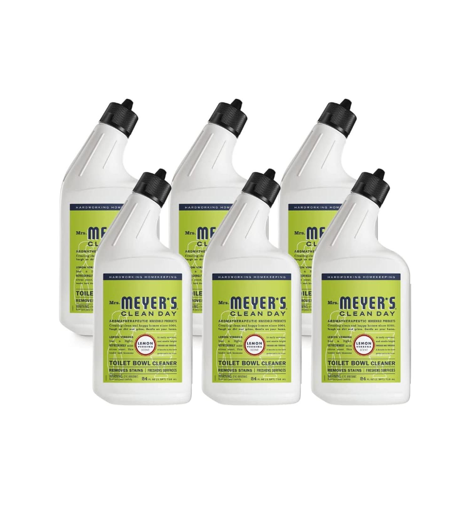 Buy MRS. MEYER'S CLEAN DAY Lemon Verbena Toilet Bowl Cleaner - 24 Fl Oz (Pack of 6) | Eco-Friendly & Effective International Shipping Available - Buy Online on SooperMarket.com