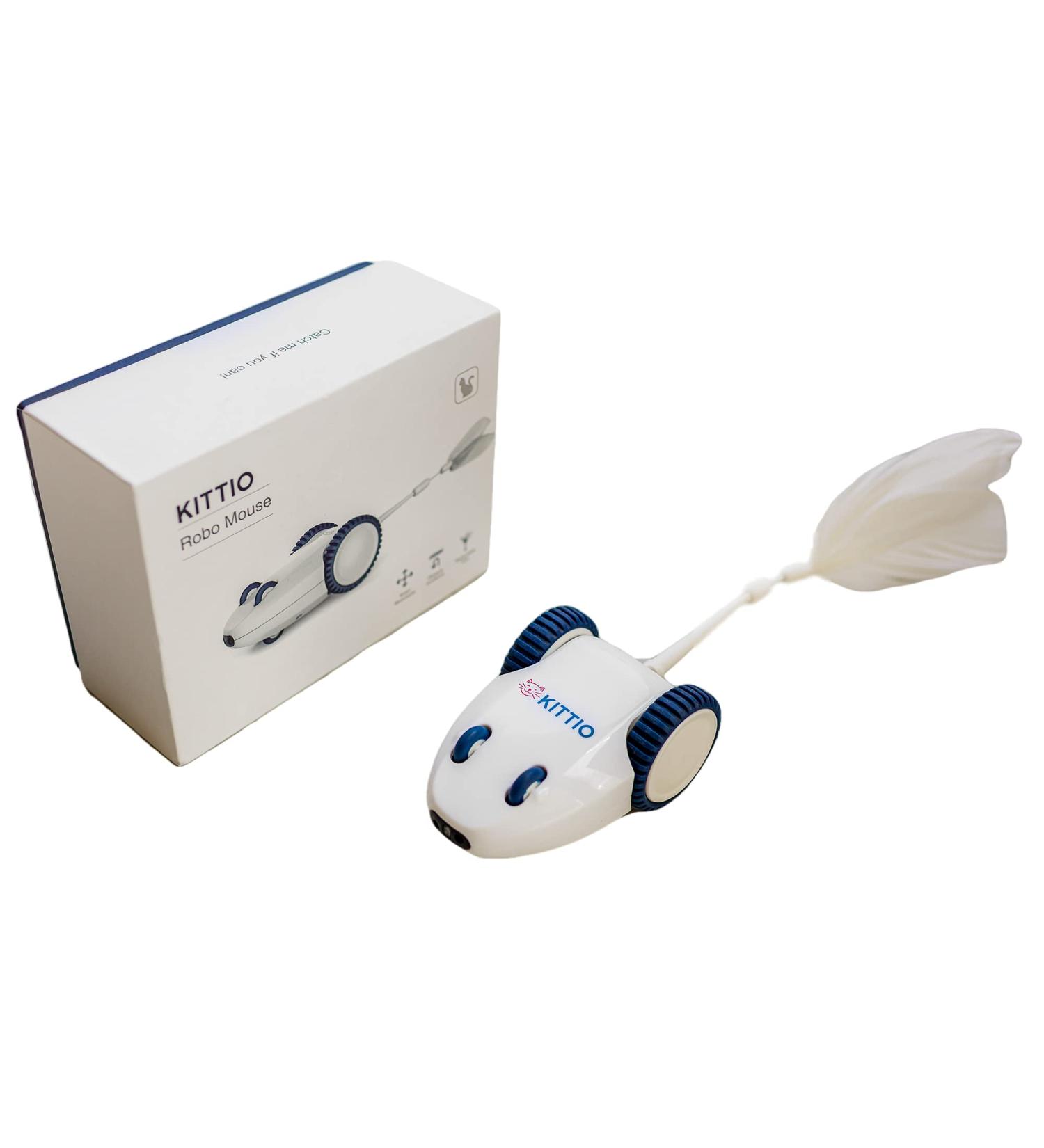 Kittio Robo Mouse: Interactive Cat Toy with Smart Steering Sensors - USB Charging - Buy Online on SooperMarket.com