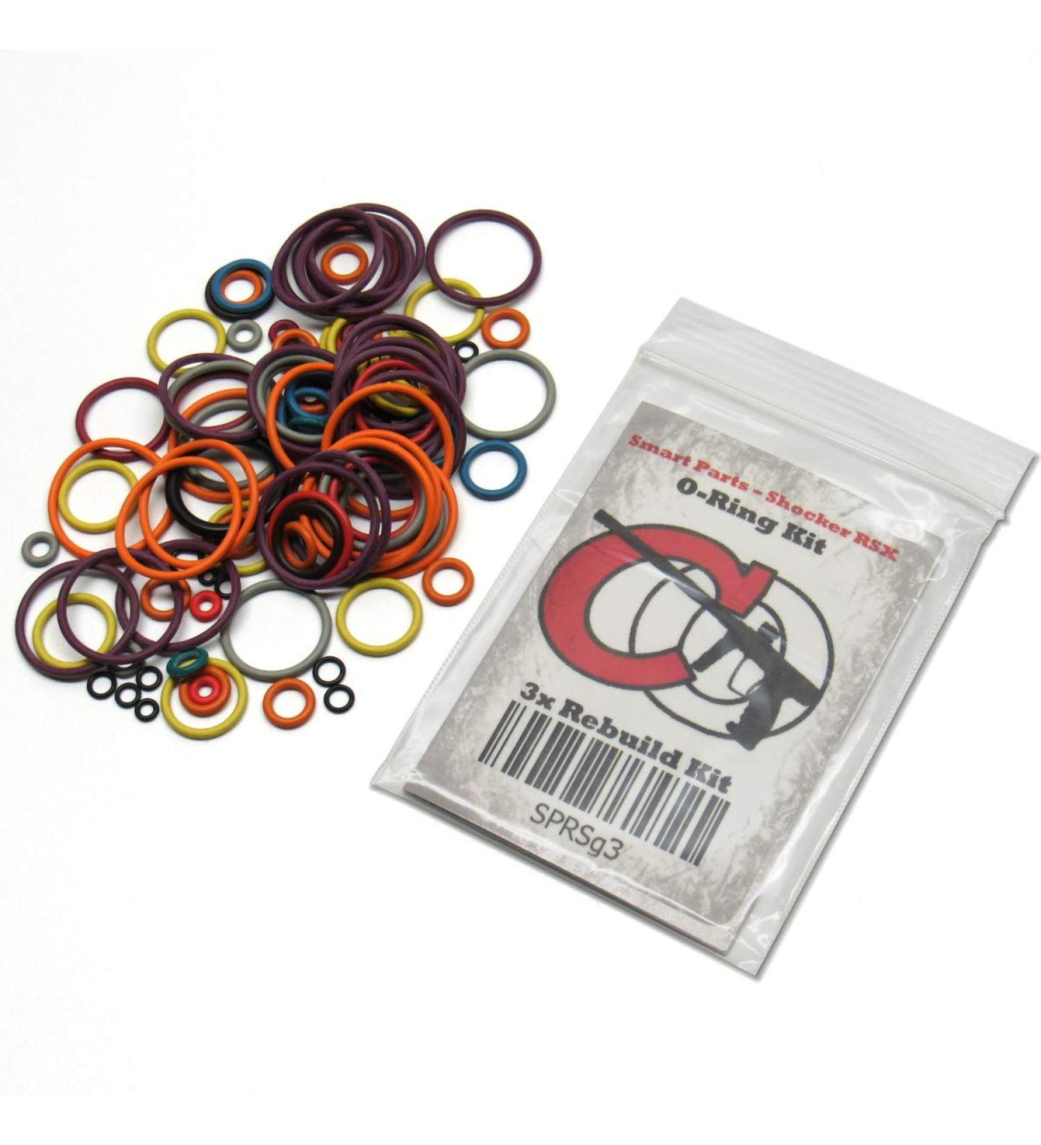 Captain O-Ring 3X Color Coded Oring Rebuild Kit for Smart Parts Shocker RSX - Buy Online on SooperMarket.com