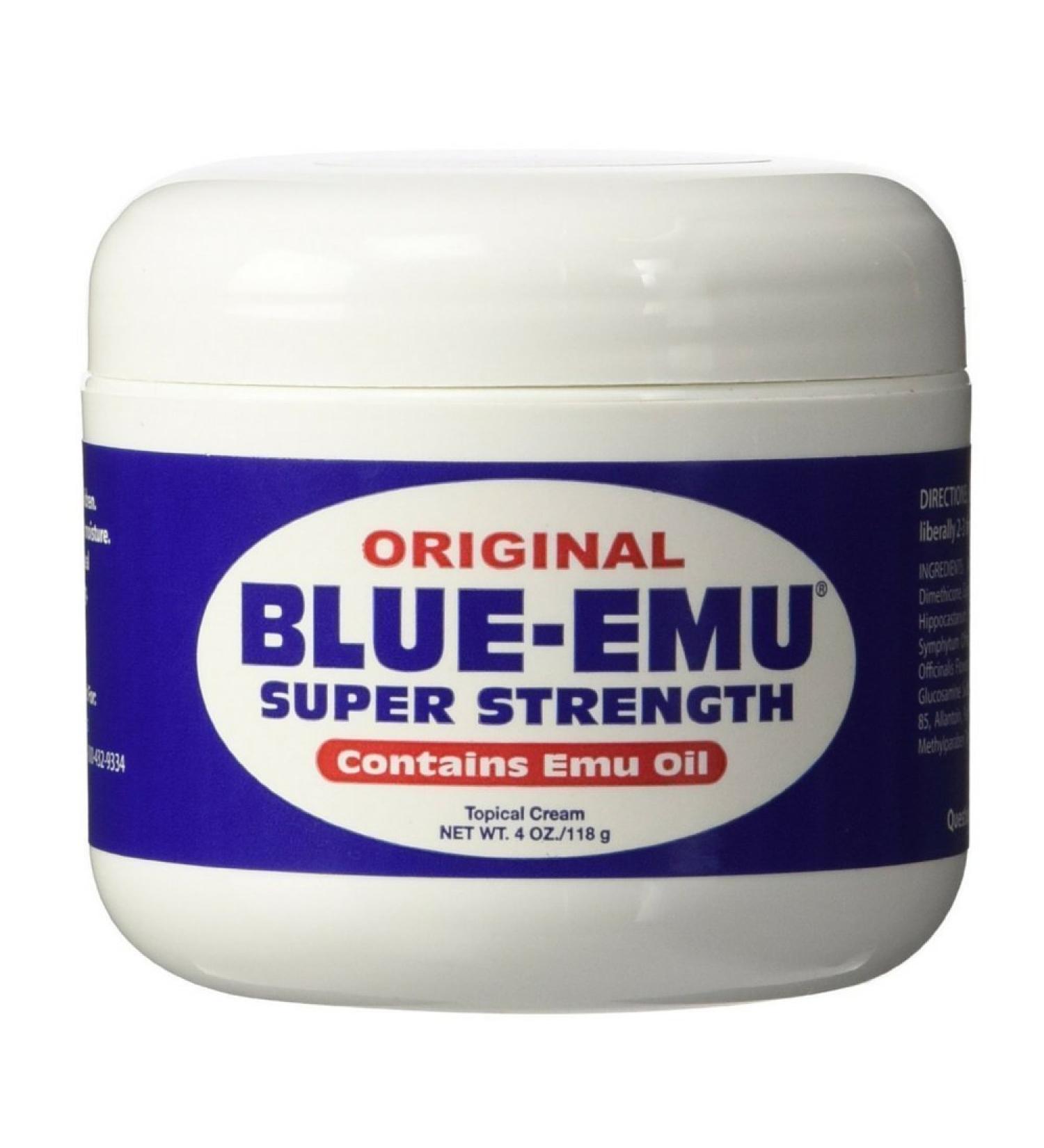 Blue Emu Super Strength Emu Oil 4 Ounce