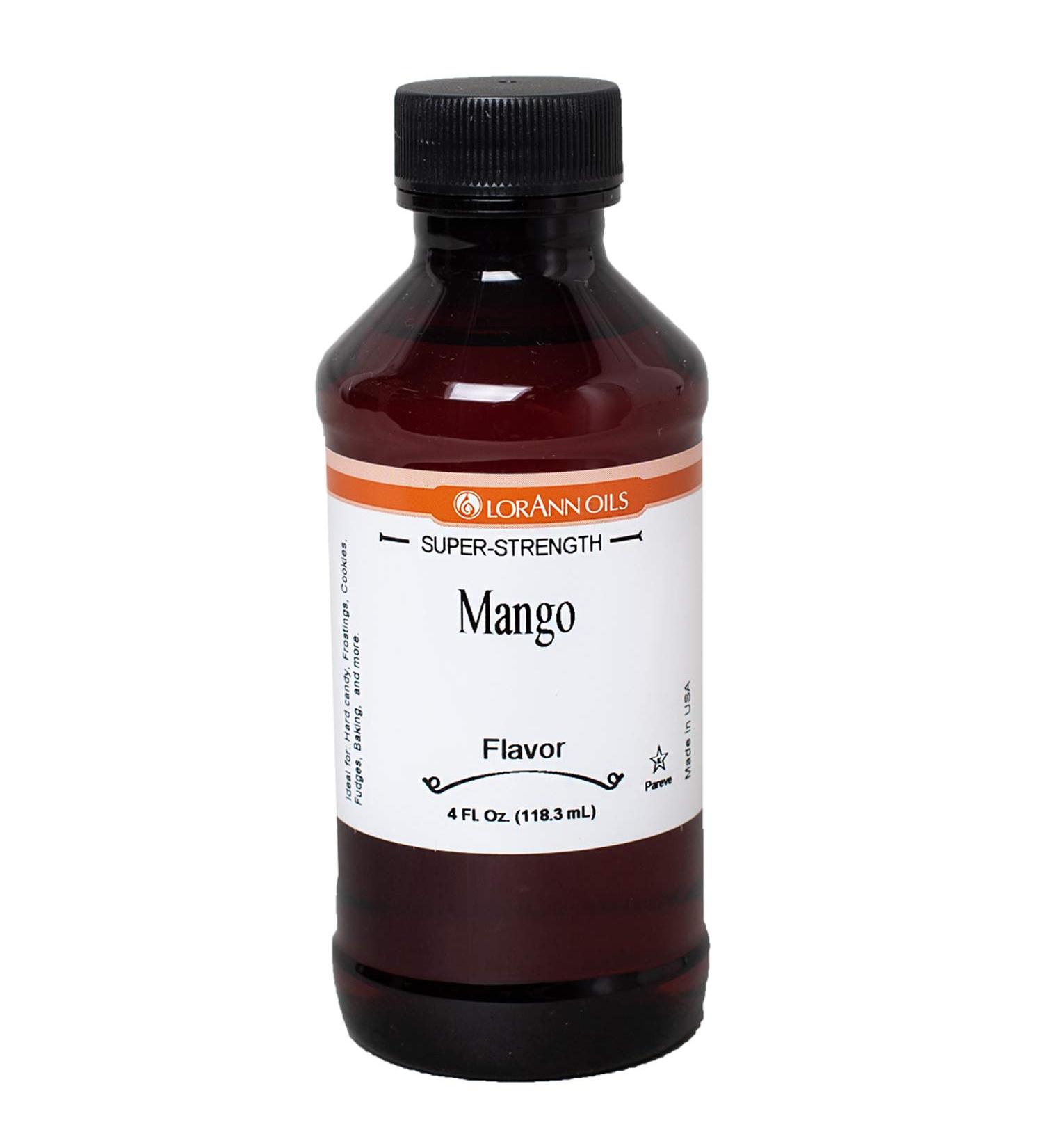 LorAnn Mango SS Flavor 4 oz - Premium Mango Extract for Baking and Cooking - Buy Online on SooperMarket.com