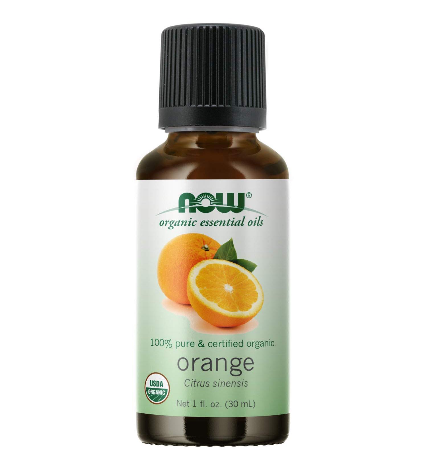 Now Foods Organic Orange Essential Oil â€“ 1 fl oz (30 ml) | Pure & Natural Aromatherapy - Buy Online on SooperMarket.com