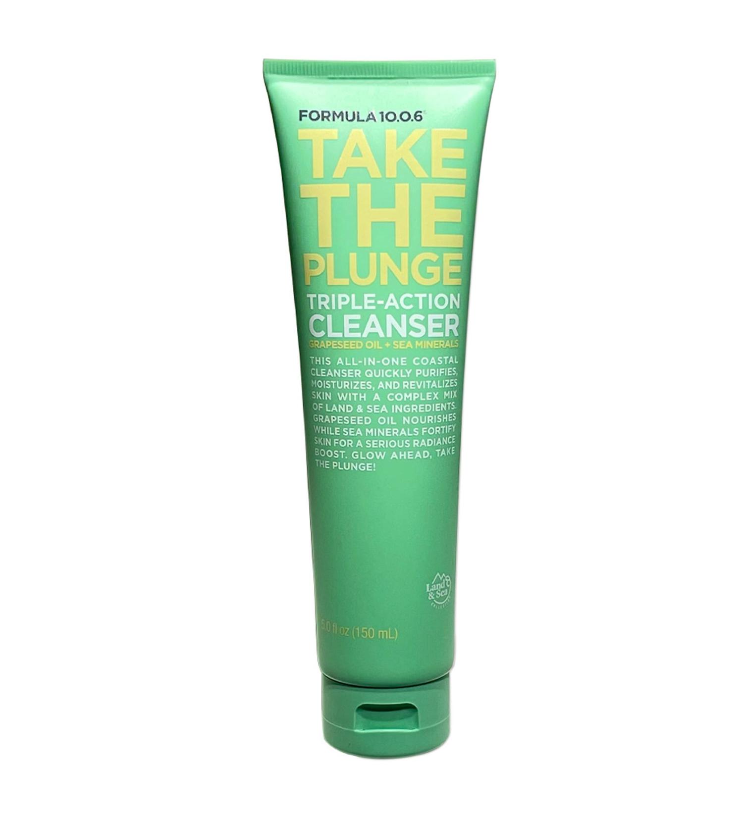 Buy FORMULA 10.0.6 Take They Plunge Triple-Action Cleanser with Grapeseed Oil & Sea Minerals - International Shipping Available - Buy Online on SooperMarket.com