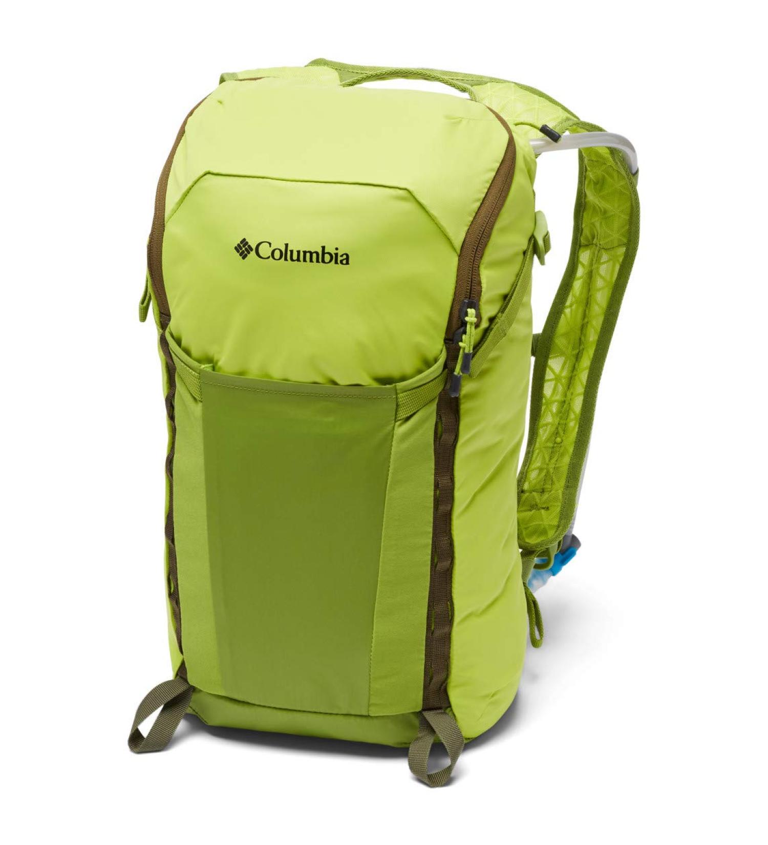 Columbia Maxtrail 16L Backpack with Reservoir - Bright Chartreuse/Matcha | Unisex, One Size - Buy Online on SooperMarket.com