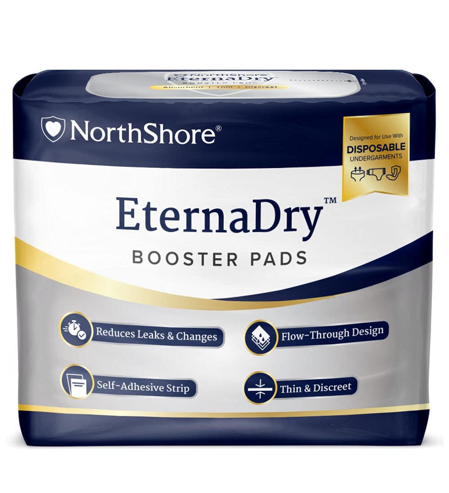 NorthShore EternaDry Booster Pads for Men and Women - Medium Size Pack/30 - Buy Online on SooperMarket.com