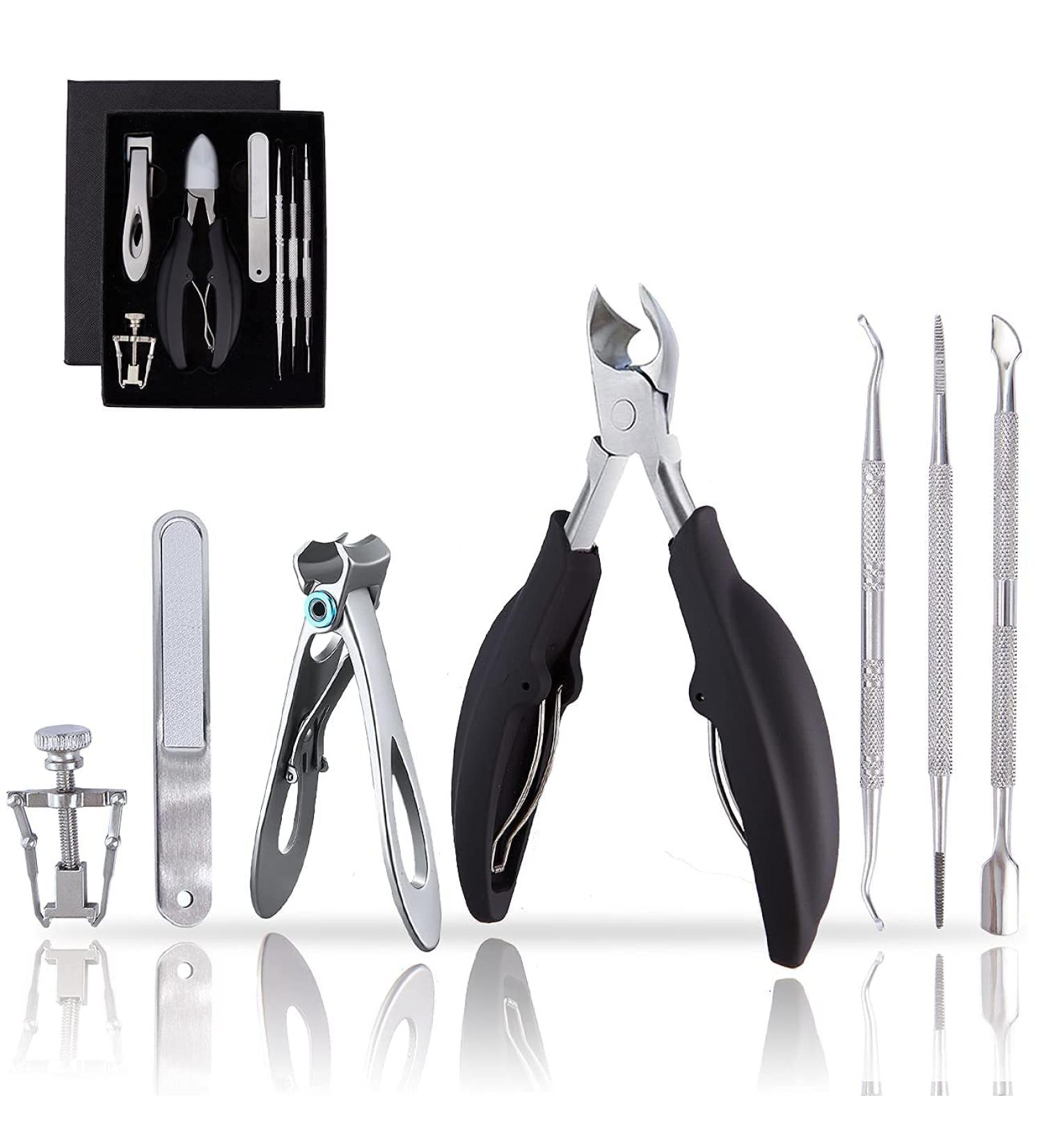 Ingrown Toenail Clippers Kit - Surgical Grade Pedicure Tool for Seniors/Adults - Buy Online on SooperMarket.com