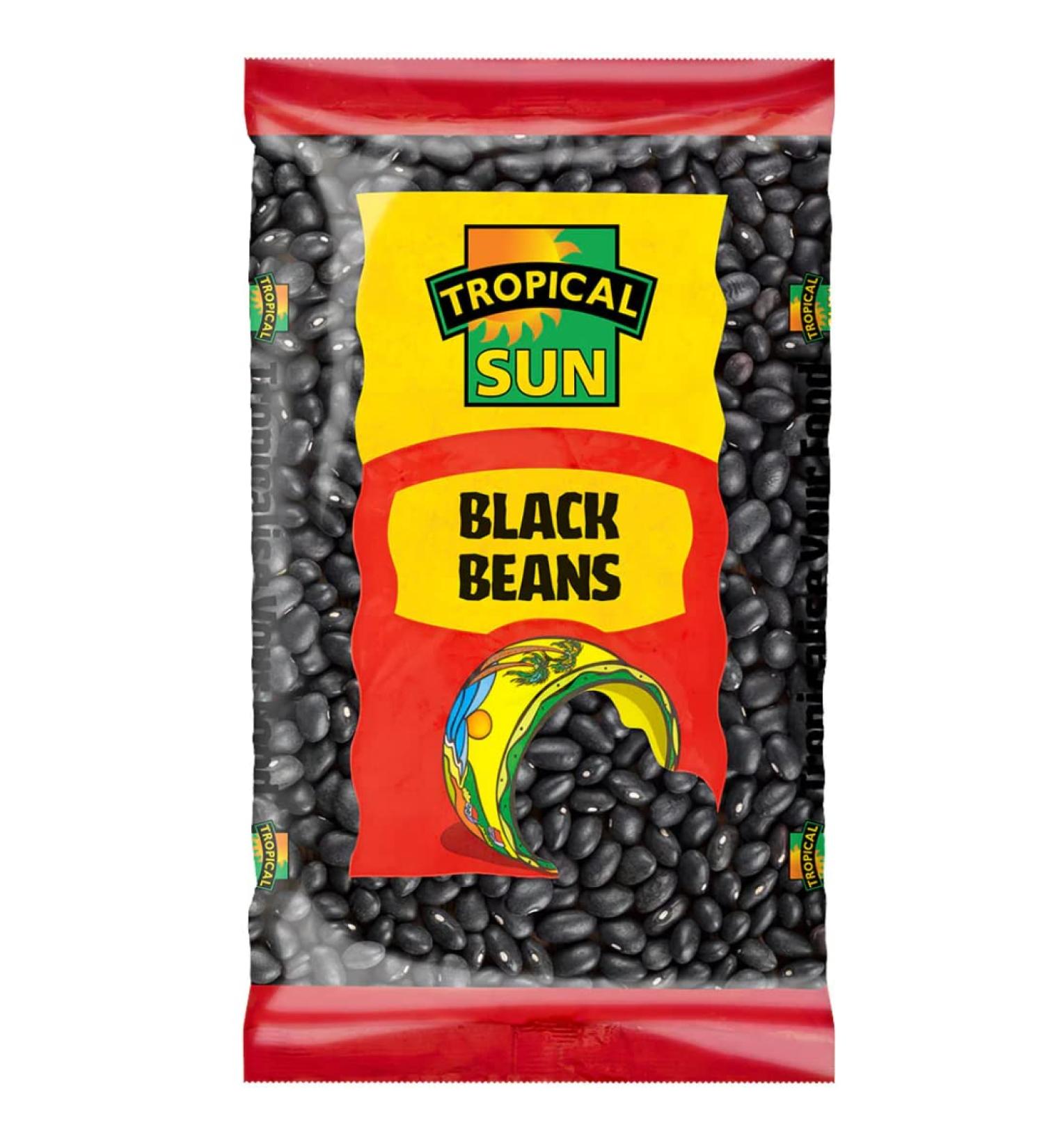 Tropical Sun Black Beans 6 x 1kg