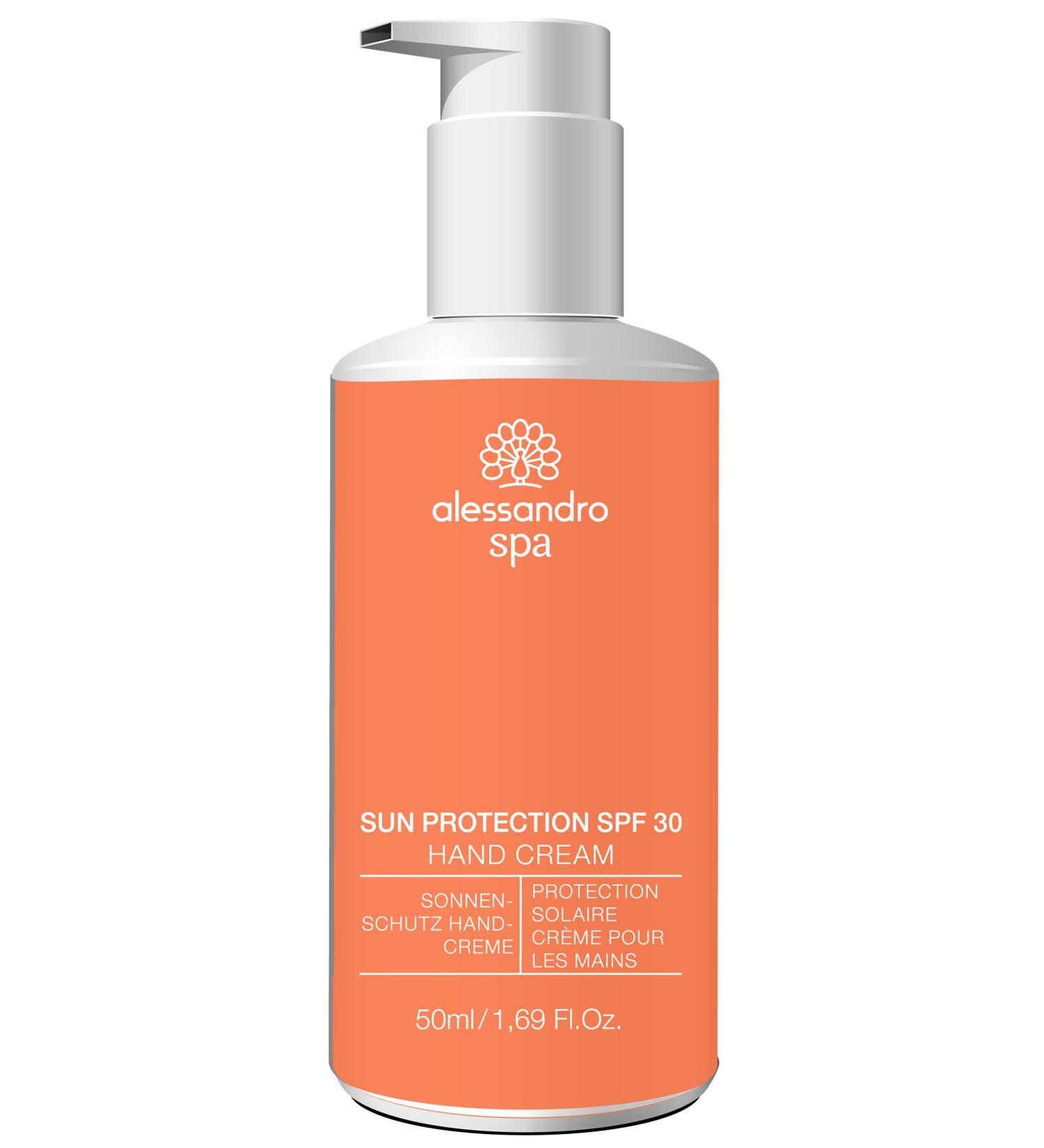 Alessandro Sun Protection Cream for Hands SPF 30 - 60g | International Shipping - Buy Online on SooperMarket.com
