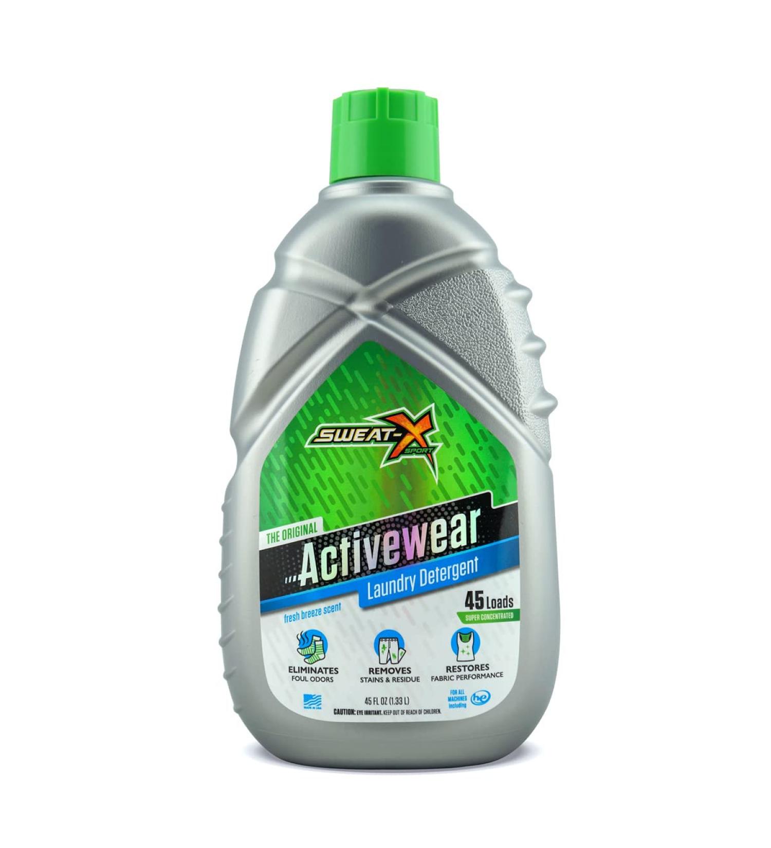 Sweat X Sport Original Activewear Laundry Detergent - High Performance Sports Wash - 45 Loads 45 Fl Oz - Buy Online on SooperMarket.com