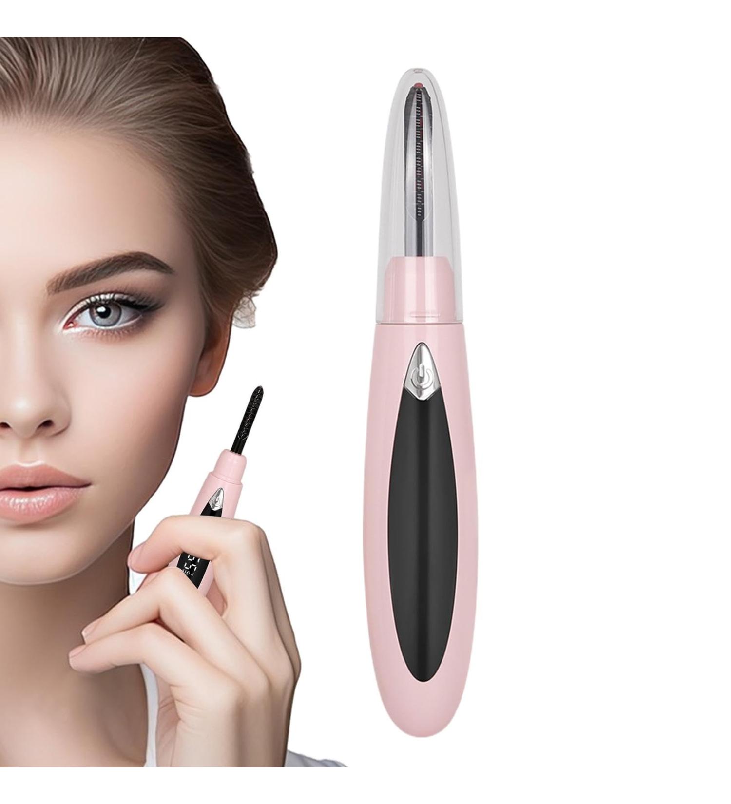 Veeteah Electric Eyelash Curler | Women's Safe Heated Lash Curler | Fastheating Eyelash Curlers with 3 Heating Modes for Dating Traveling Business Trip Upgraded Eyelashes-pink - Buy Online on SooperMarket.com