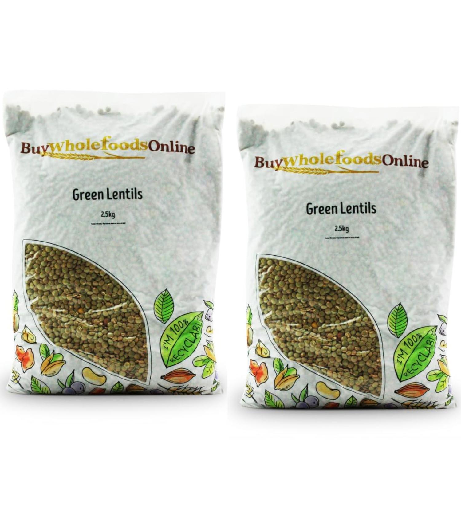 Green Lentils 5kg (BWFO)
