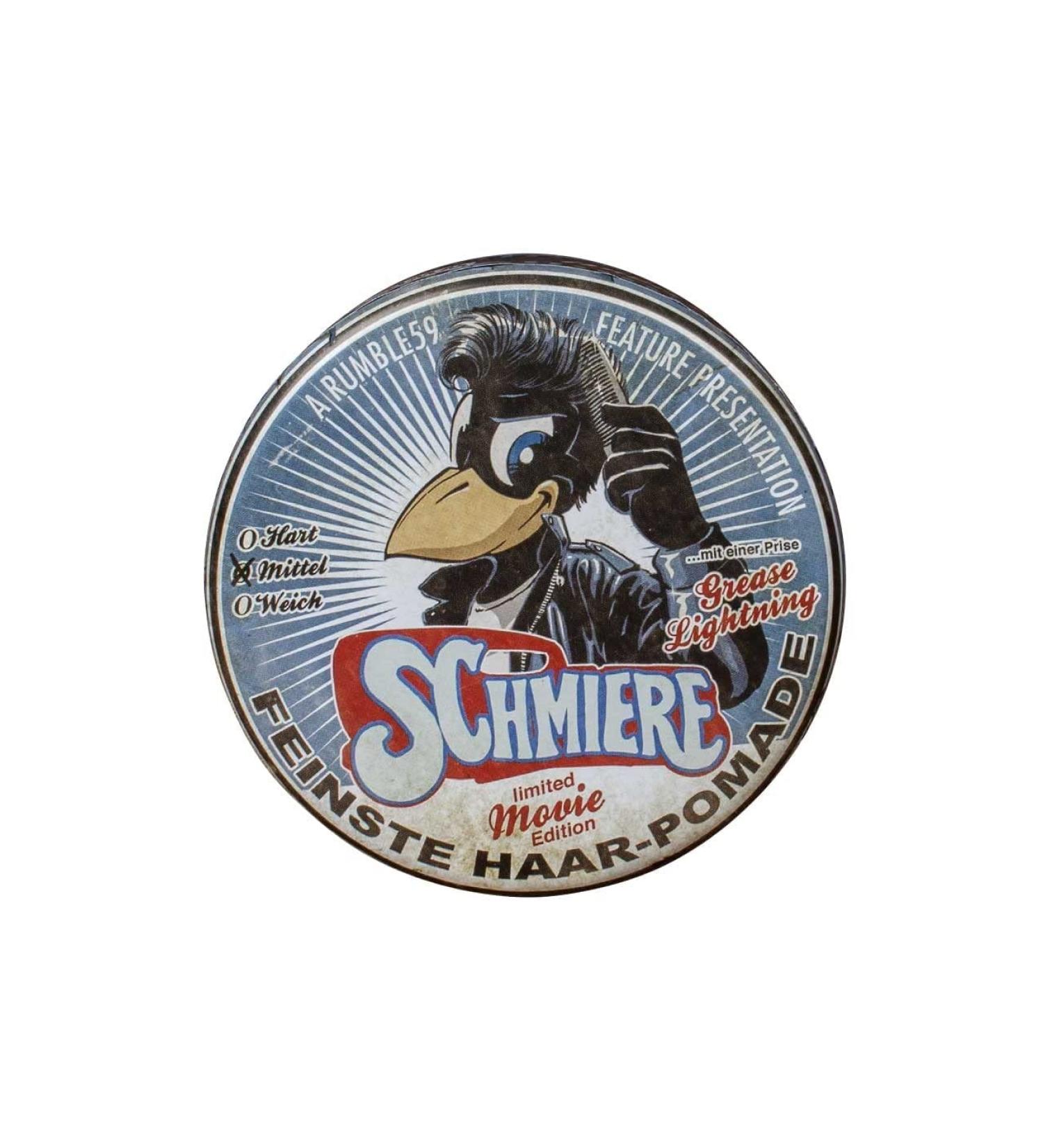 Rumble59 Smurn Movie Edition Grease Pomade - Strong Hold Hair Wax for Men - 140ml Strawberry Cheesecake - International Shipping Available - Buy Online on SooperMarket.com