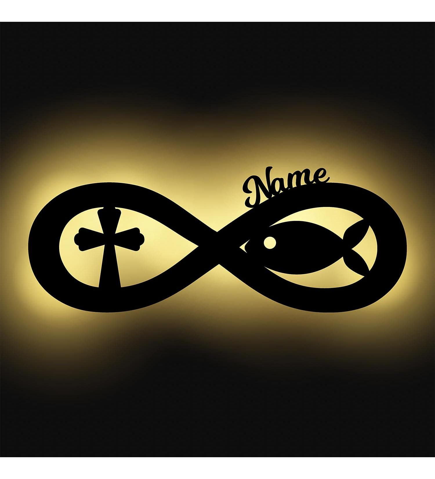 Personalized Schlummerlicht24 LED Communion Gifts | Name Accessories & Cross Lamps for Boys & Girls - Buy Online on SooperMarket.com