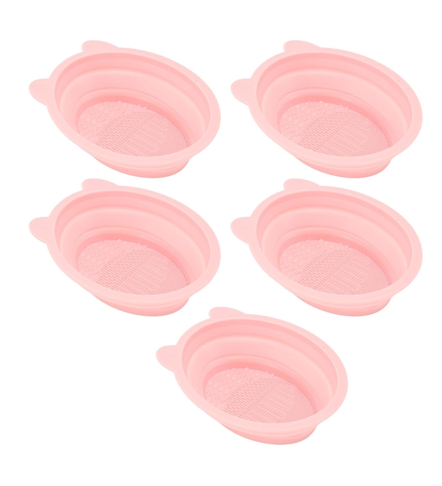 Foldable Brush Cleaner Makeup Brush Cleaner Silicone for Brushes Powder Puffs and Sponges - Buy Online on SooperMarket.com