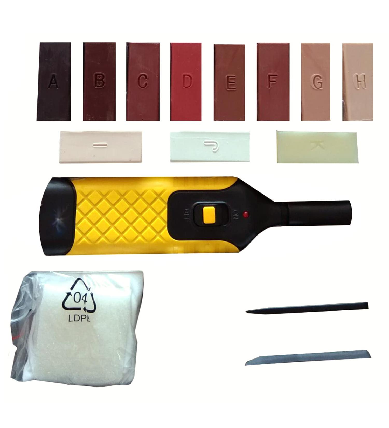 Miracle Hardwood & Laminate Floor Repair Kit | Fix Scratches Holes & Pressure Points for Furniture Wood Surfaces - International Shipping Available - Buy Online on SooperMarket.com