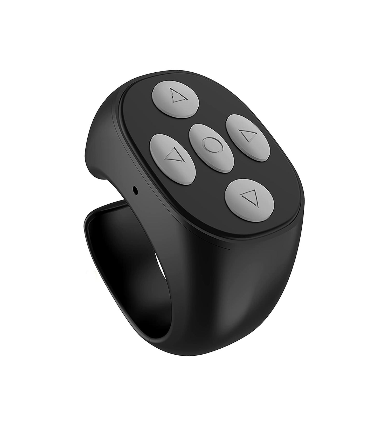 Bluetooth Remote Control Page Turner for iPhone Camera - TikTok Compatible & iOS/Android Devices - Buy Online on SooperMarket.com