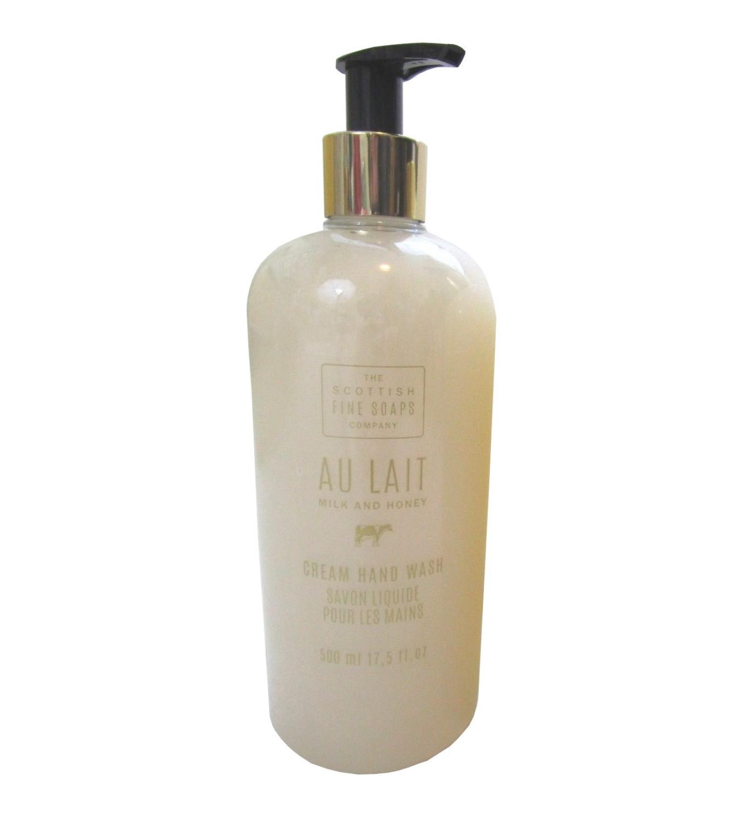 Scottish Fine Soaps Au Lait Milk and Honey Hand Soap 17.5 oz