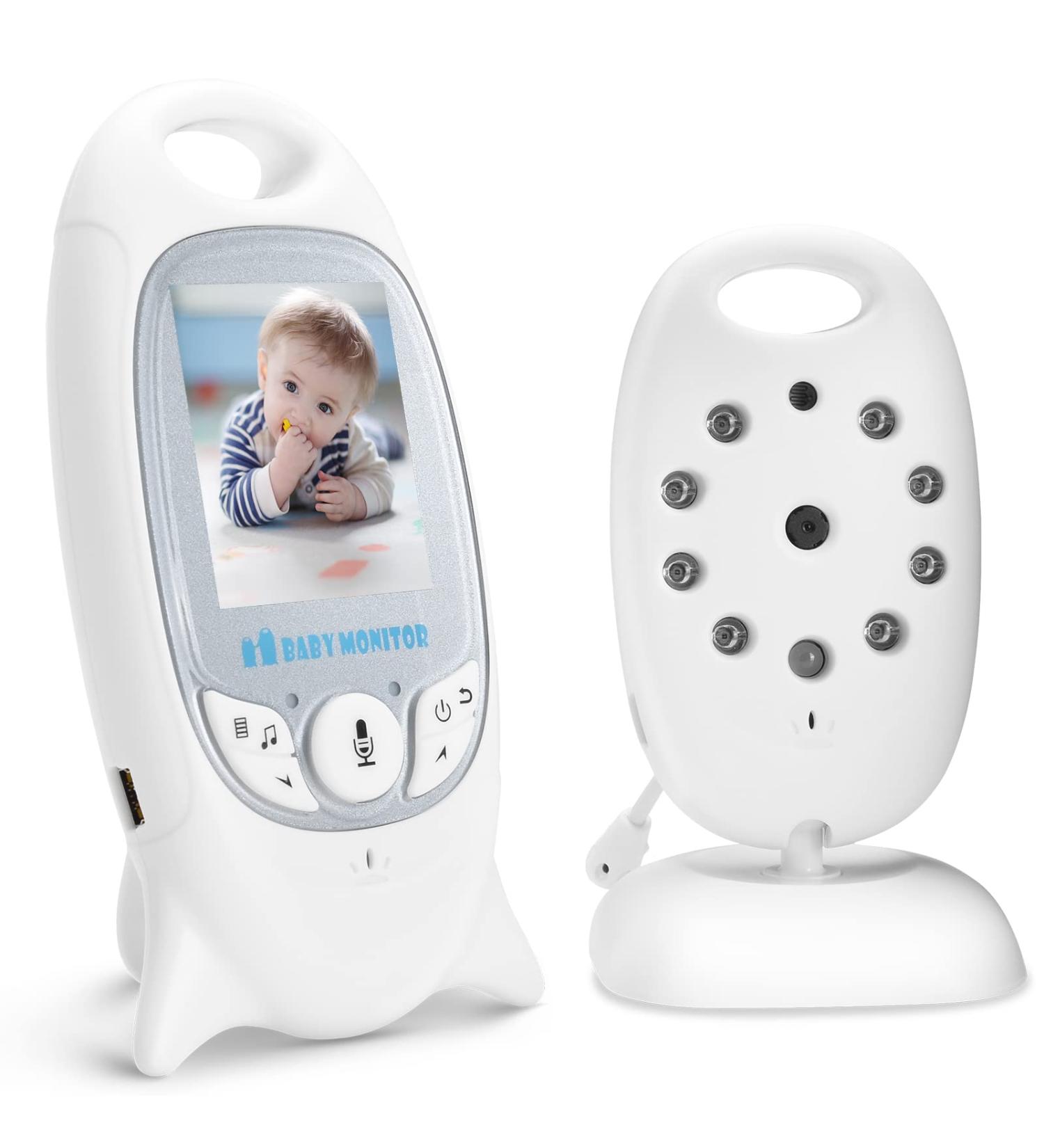 MYPIN Baby Monitor 2.0 with Camera, Night Vision, Two-Way Talk, Lullaby - HS0114 - Buy Online on SooperMarket.com