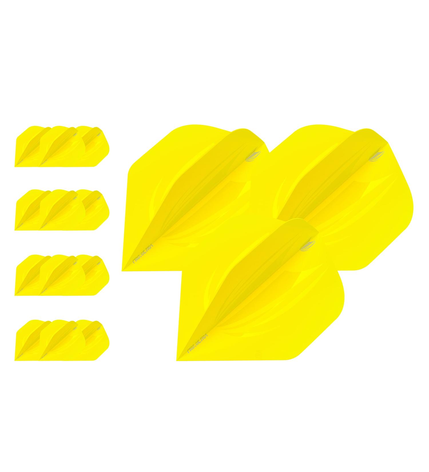 Target Darts 5 x Ultra Dart Flights - Yellow No.2 - Pack of 15 - Buy Online on SooperMarket.com