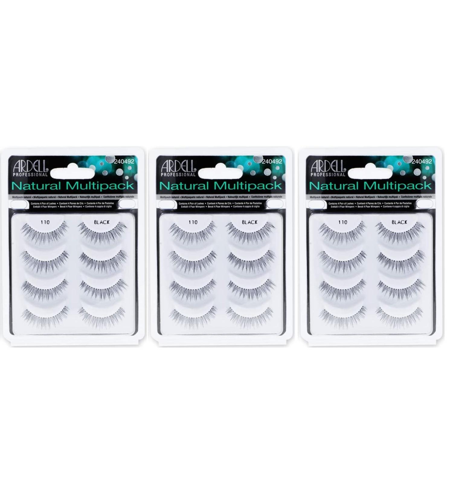 (3 Pack) ARDELL Professional Natural Multipack - 110 Black - Ardell - Buy Online on SooperMarket.com