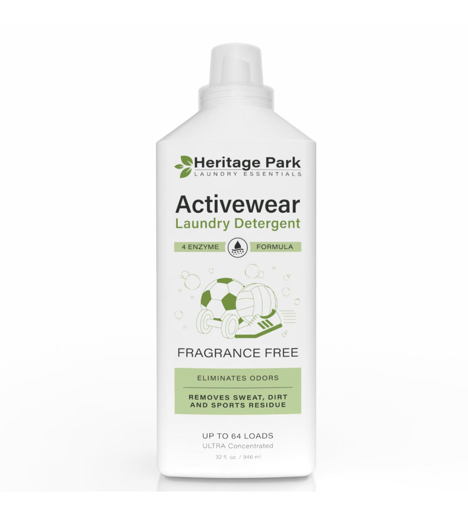 Buy Athletic Sport Active Wear Laundry Detergent - 4x Plant-Based Formula with Enzymes | Fragrance-Free Odor & Stain Remover for Optimal Performance - Buy Online on SooperMarket.com