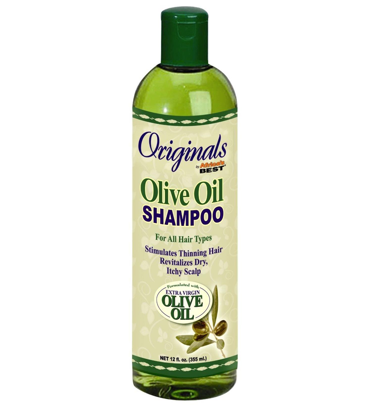 Africas Best Shampoo Orig Olive Oil 12 Ounce (354ml)