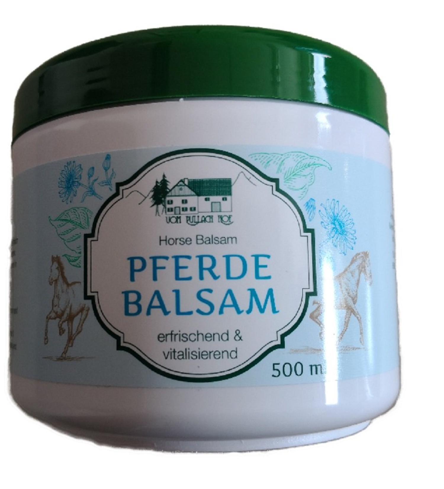 4x horse balm Gel 500ml from the Pullach Hof cools and relaxed valuable campher and Arnika Extracts have a vitalizing and relaxing effect