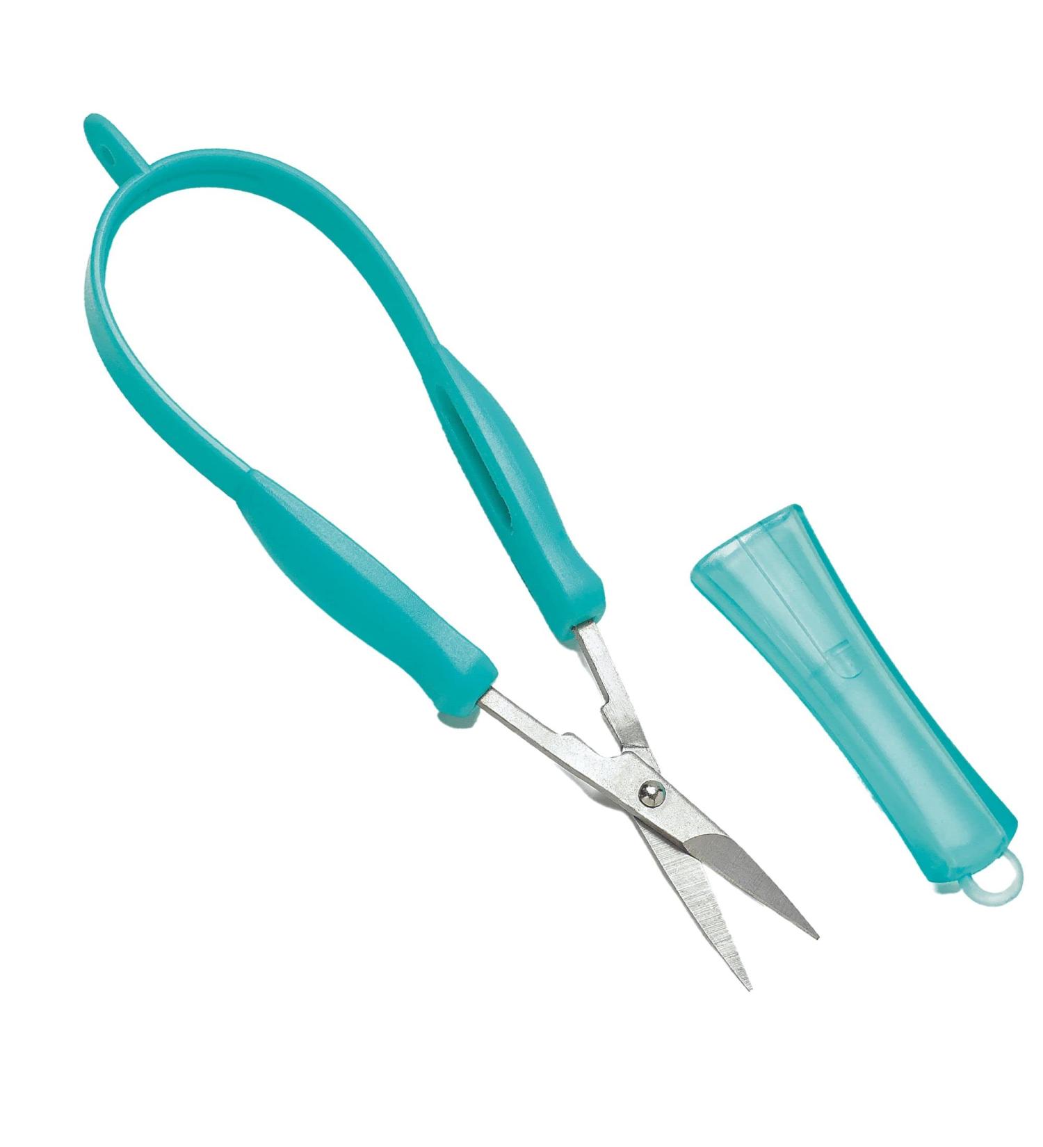 PETA Easi-Grip Nail Scissors with Protector | Self-Opening Stainless Steel | Ergonomic Design for Weak Hands | Precision Cut | High Strength - Buy Online on SooperMarket.com