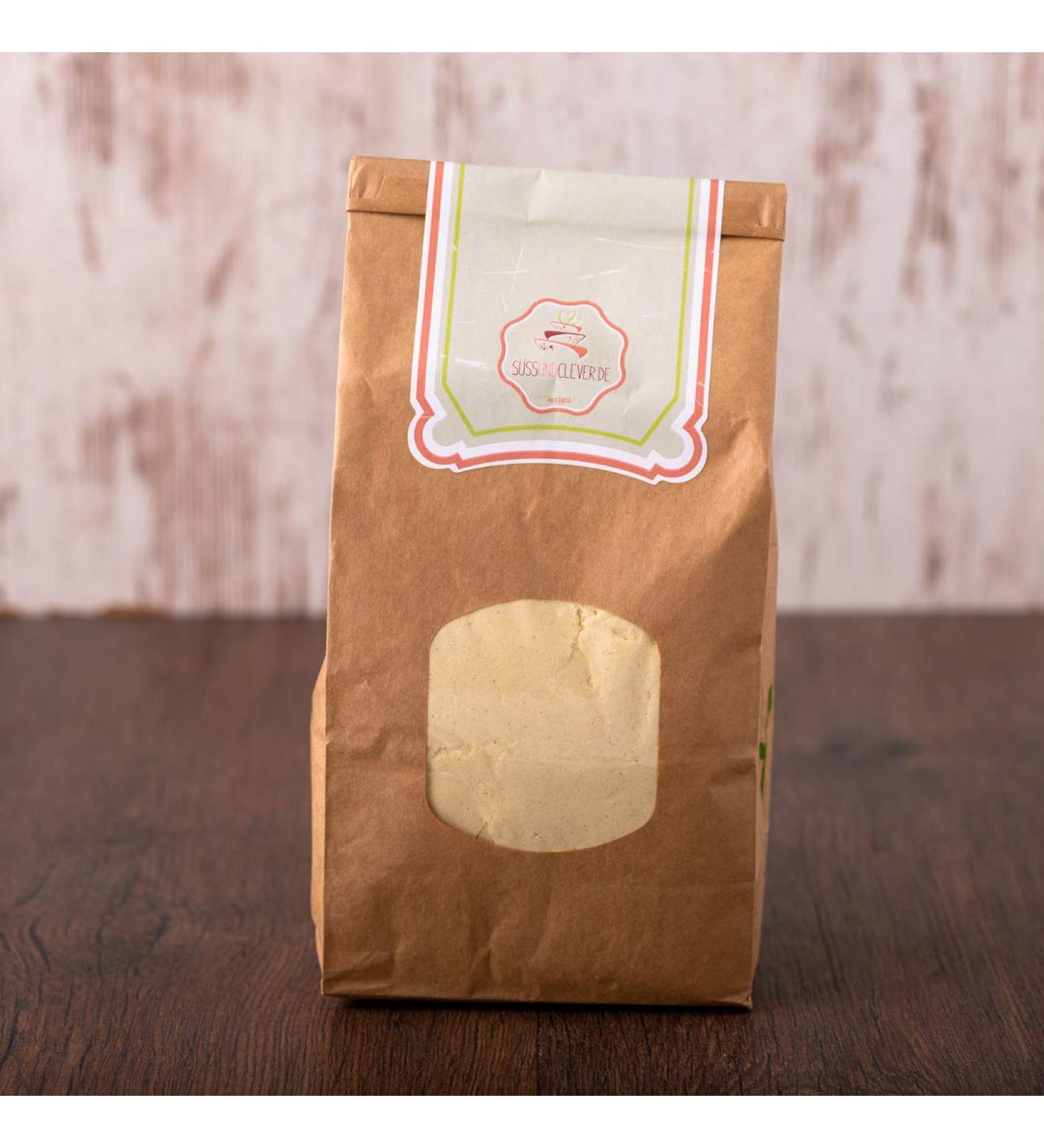 S ssundclever.de Bio Hirsemehl | 1kg Whole Grain | Untreated & Eco-Friendly Packaging | Sustainable & Plastic-Free - Buy Online on SooperMarket.com