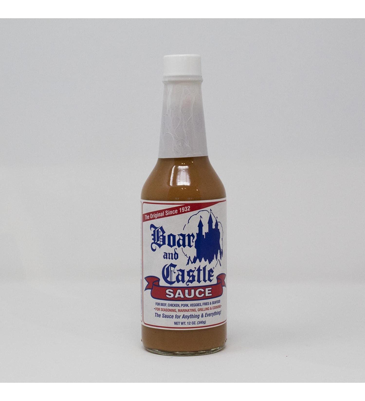 Boar and Castle  All-Purpose Condiment Sauce for hamburgers  french fries  onion rings and chicken  12 Oz (Pack of 1) 12 Ounce (Pack of 1) - Buy Online on SooperMarket.com