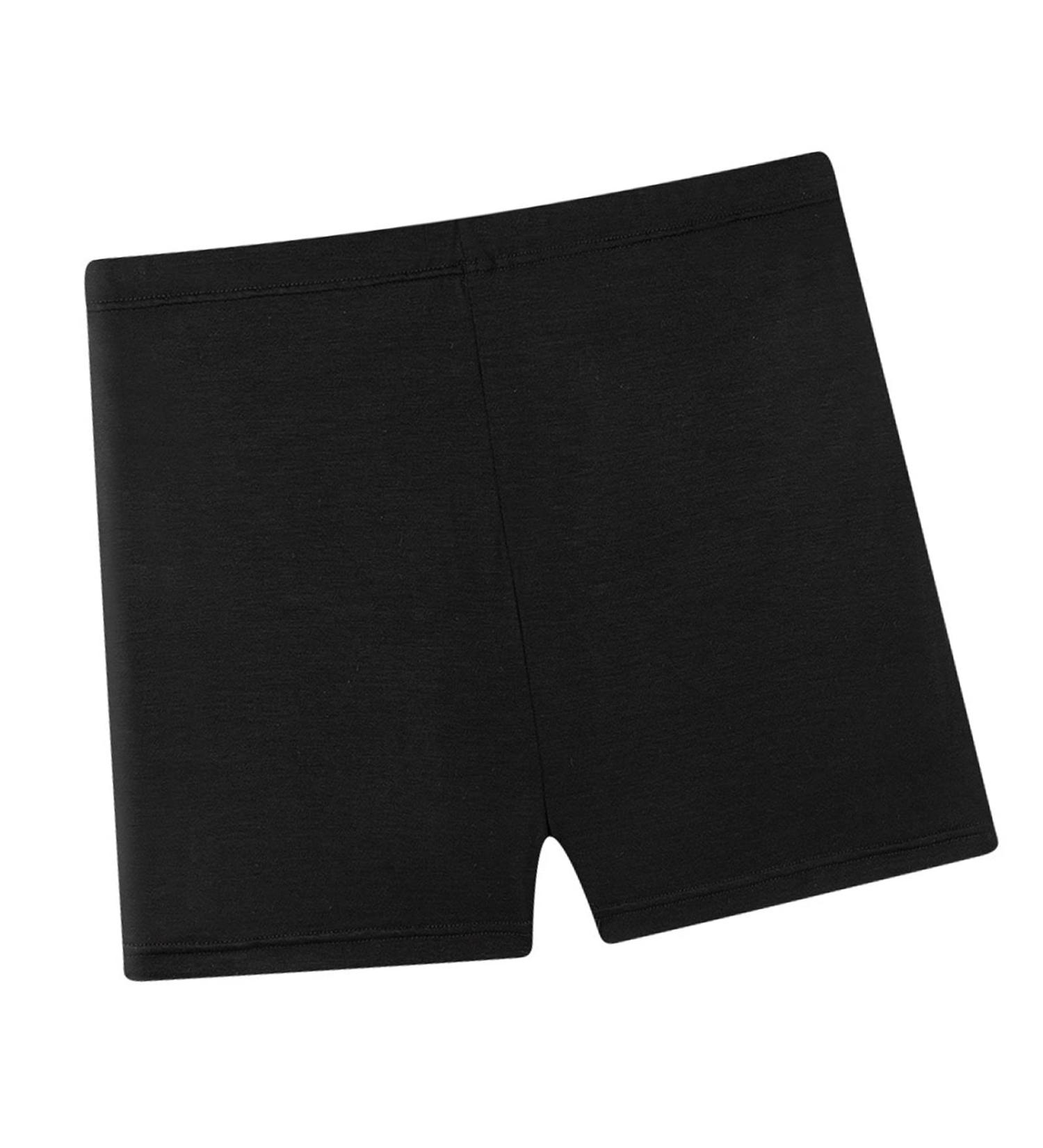 Maternity Modal Leggings Shorts | High Elasticity Adjustable Waist | Pregnancy Lounge & Yoga Shorts (Black) - Size L - Buy Online on SooperMarket.com