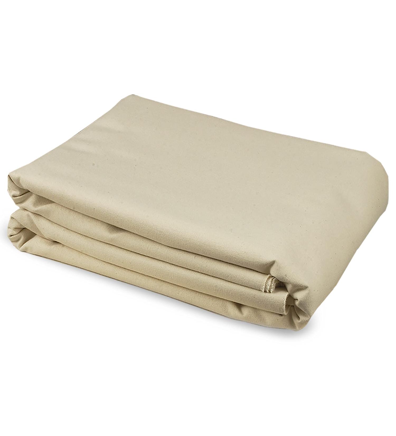 Large Unprimed Cotton Duck Deluxe Canvas Blanket - 72 x 6 Yards - 7oz | Ideal for Painting, Drawing, Stretching | Creative Mark - Buy Online on SooperMarket.com