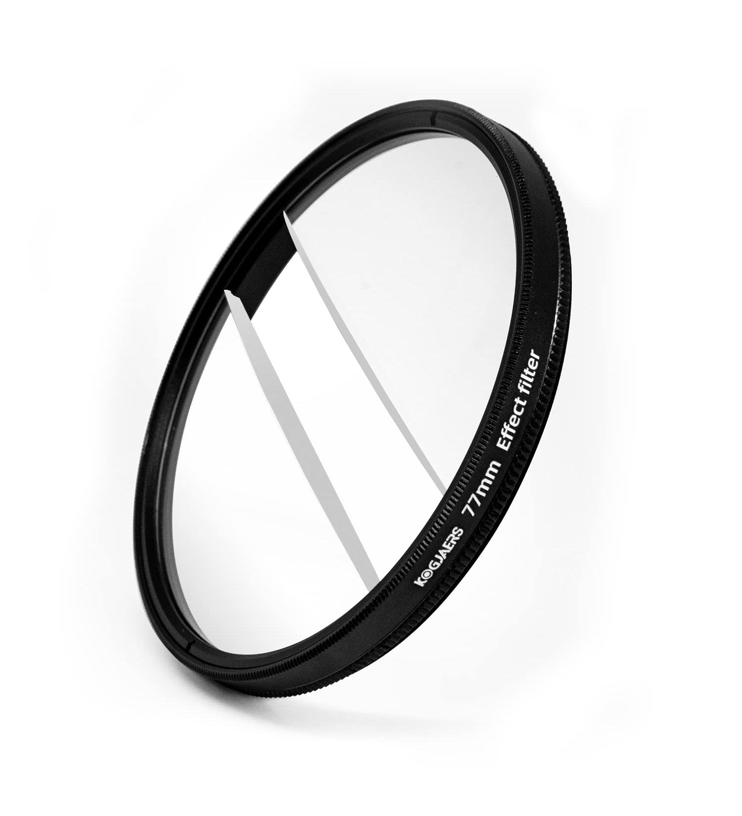 KOGJAERS 77mm Centerfield Split Diopter Filter for Blurry Refraction Photography - Buy Online on SooperMarket.com