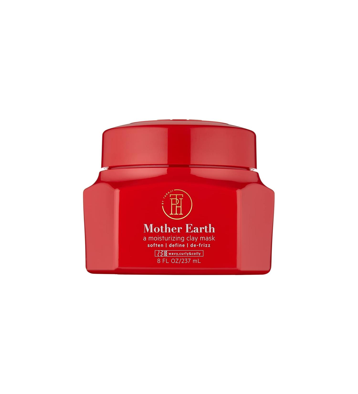 TPH by Taraji Mother Earth Clay Hair Mask 8oz - Nourishing Hair Treatment - Buy Online on SooperMarket.com