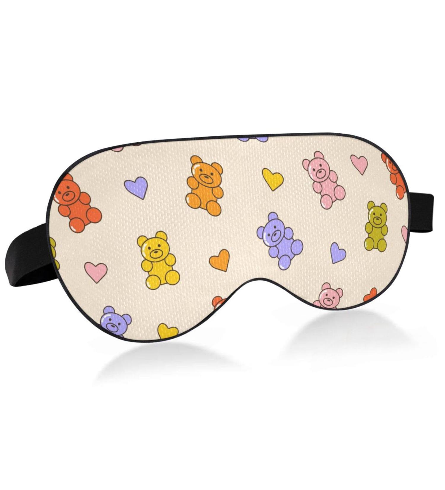 Haskirky Light Blocking Breathable Eye Mask for Men and Women - Perfect for Travel, Yoga, Meditation, and Office - Adjustable and Comfortable Design for Deep Sleep - Buy Online on SooperMarket.com