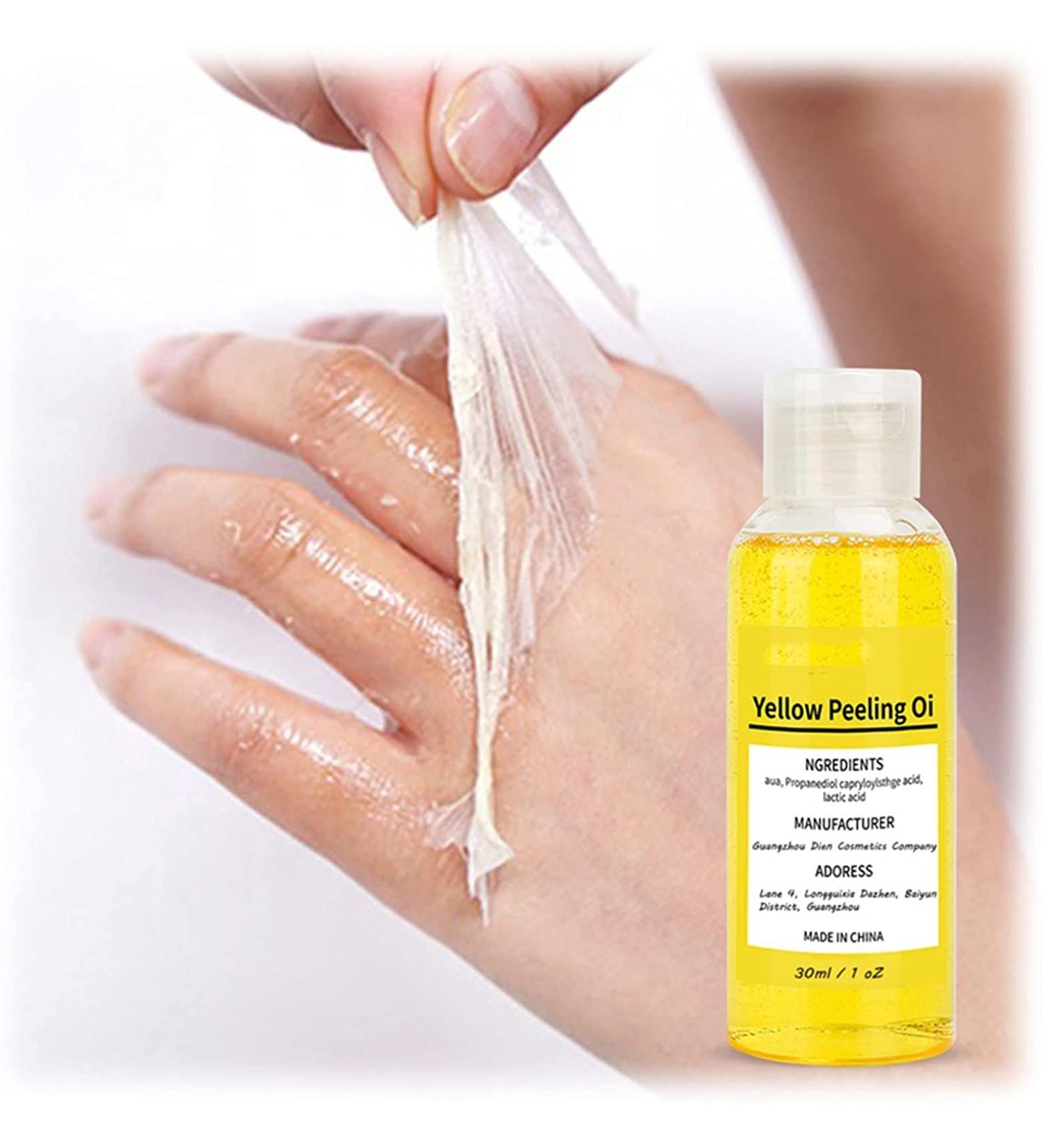 Super Strength Yellow Peeling Oil for Dark Skin - 30/50ml Exfoliating Lightening Treatment - Extra Strength for All Skin Types - Buy Online on SooperMarket.com