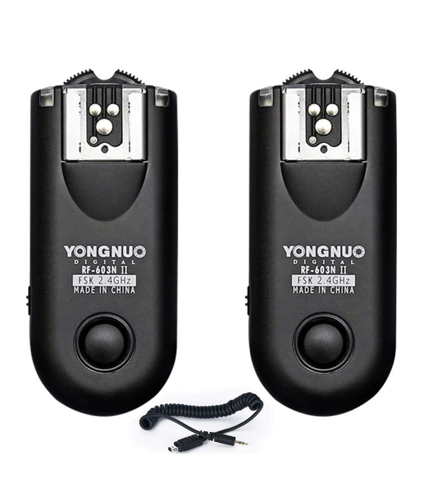 YONGNUO RF-603II N3 Wireless Shutter Release & Flash Trigger for Nikon DSLR - Buy Online on SooperMarket.com