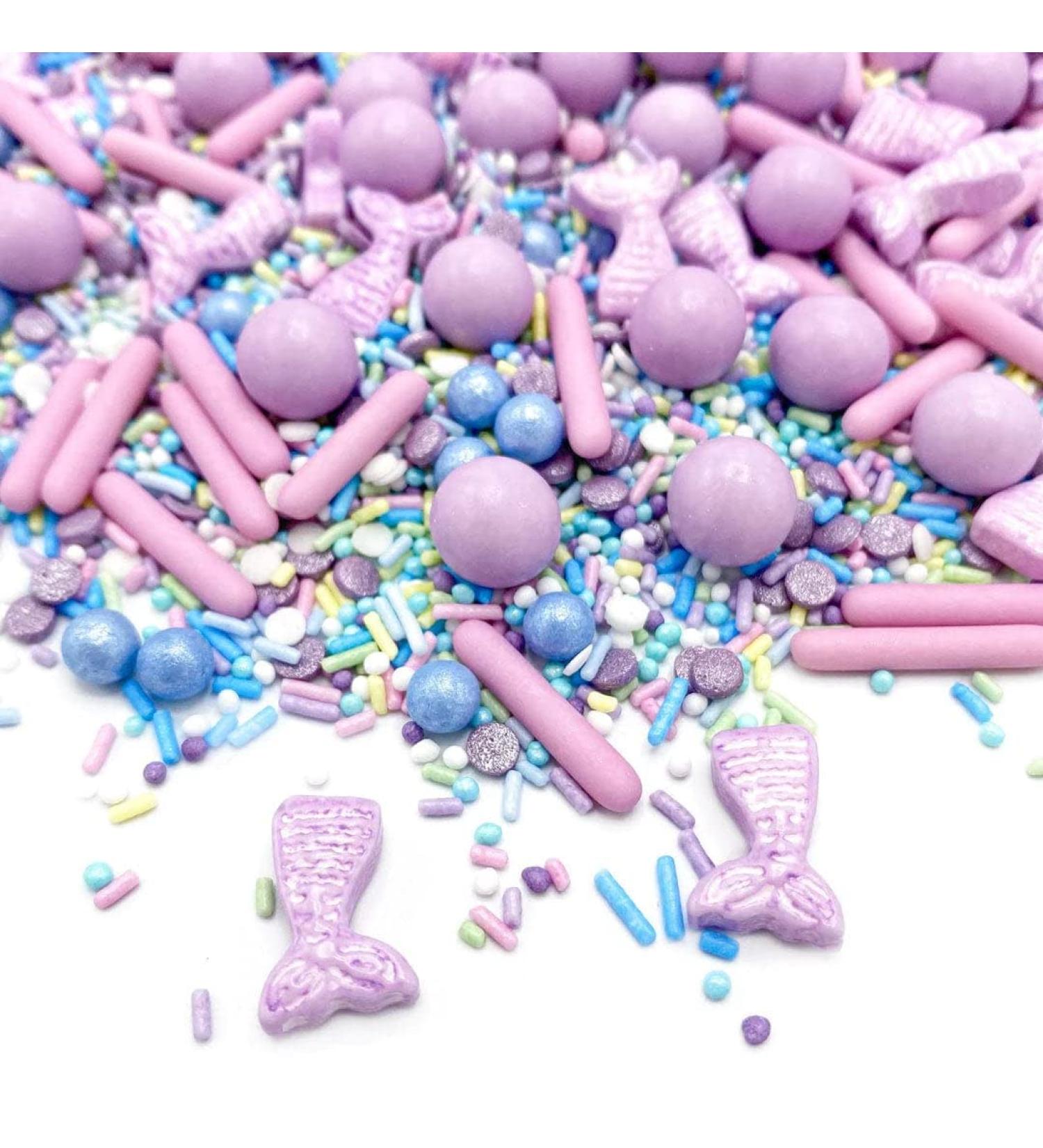Happy Sprinkles Sweet Mermaid Cake Sprinkles 90g - Buy Online on SooperMarket.com