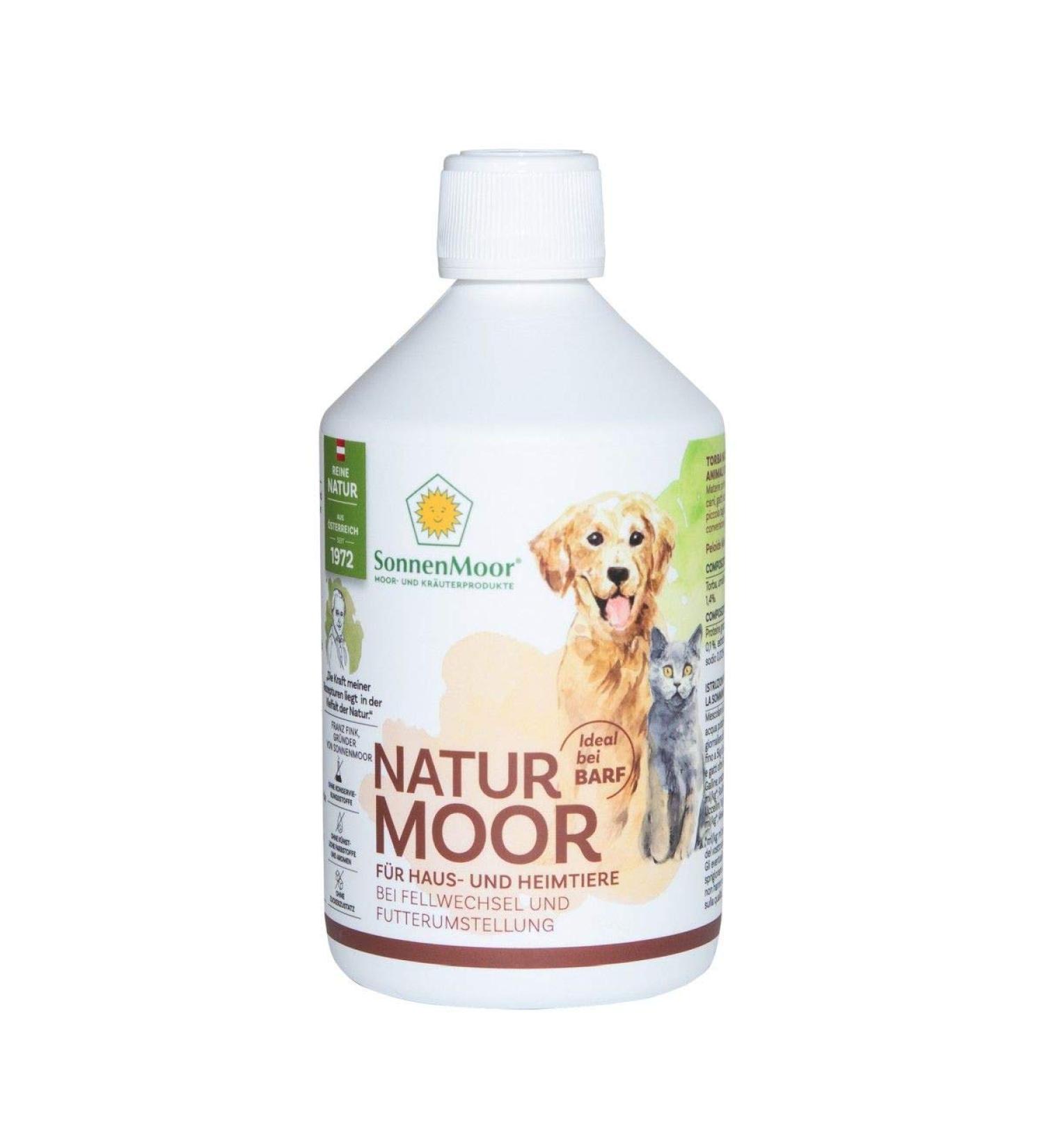 SONNENMOOR Liquid Moor for Dogs 500ml Natural Support for Pets | International Shipping Available - Buy Online on SooperMarket.com