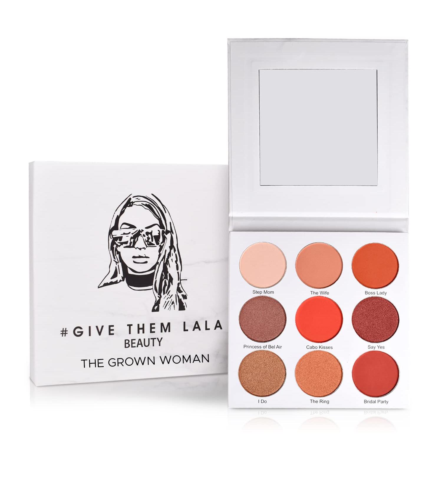 GIVE THEM LALA Beauty Eyeshadow Palette - Highly Pigmented & Long Lasting Natural Eye Shadow Colors - Cruelty Free by Lala Kent - Buy Online on SooperMarket.com