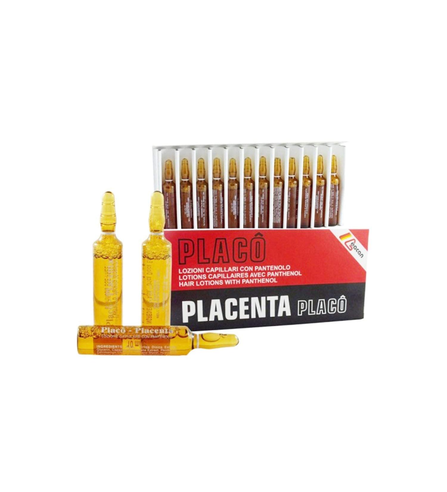 Placo Placenta X - 5 Packs | Intensive Revitalizing Treatment for Hair Loss (600ml) | Panthenol & Placenta Extract - Shop Internationally - Buy Online on SooperMarket.com
