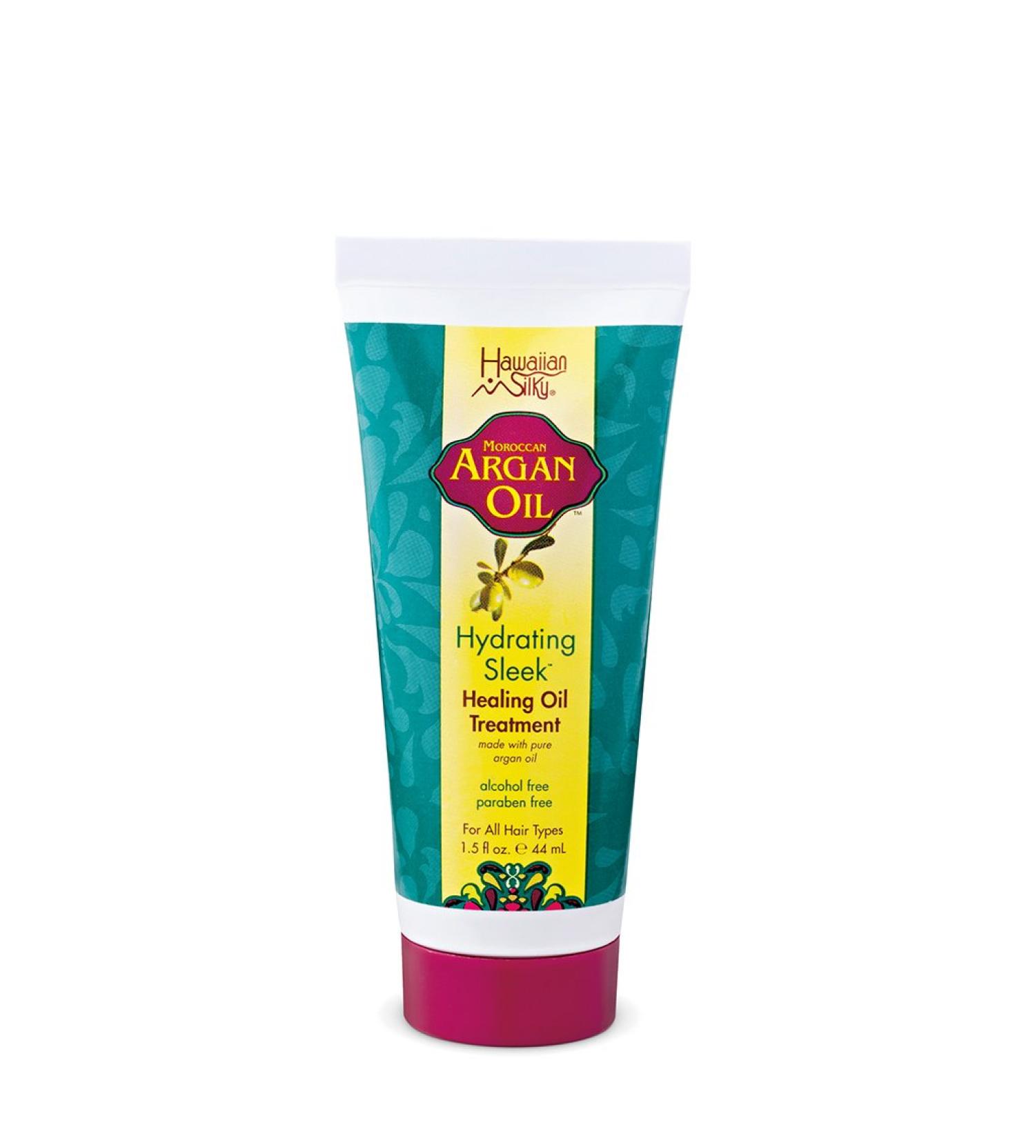 Hawaiian Silky Argan Oil Hydrating Sleek Healing Oil Treatment 1.5 Oz