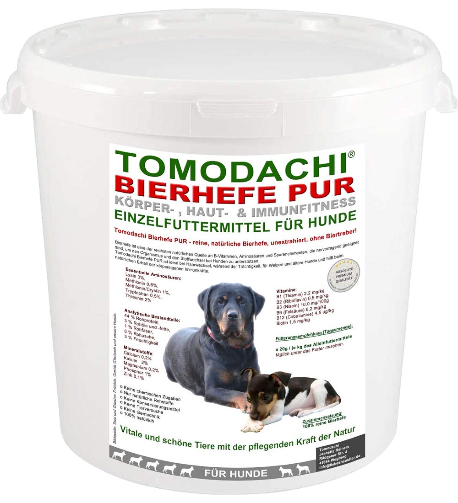 Premium Brewer's Yeast for Dogs Enhances Skin Fur & Immune System - 1kg | Rich in Vitamins & Minerals for Optimal Health - Buy Online on SooperMarket.com