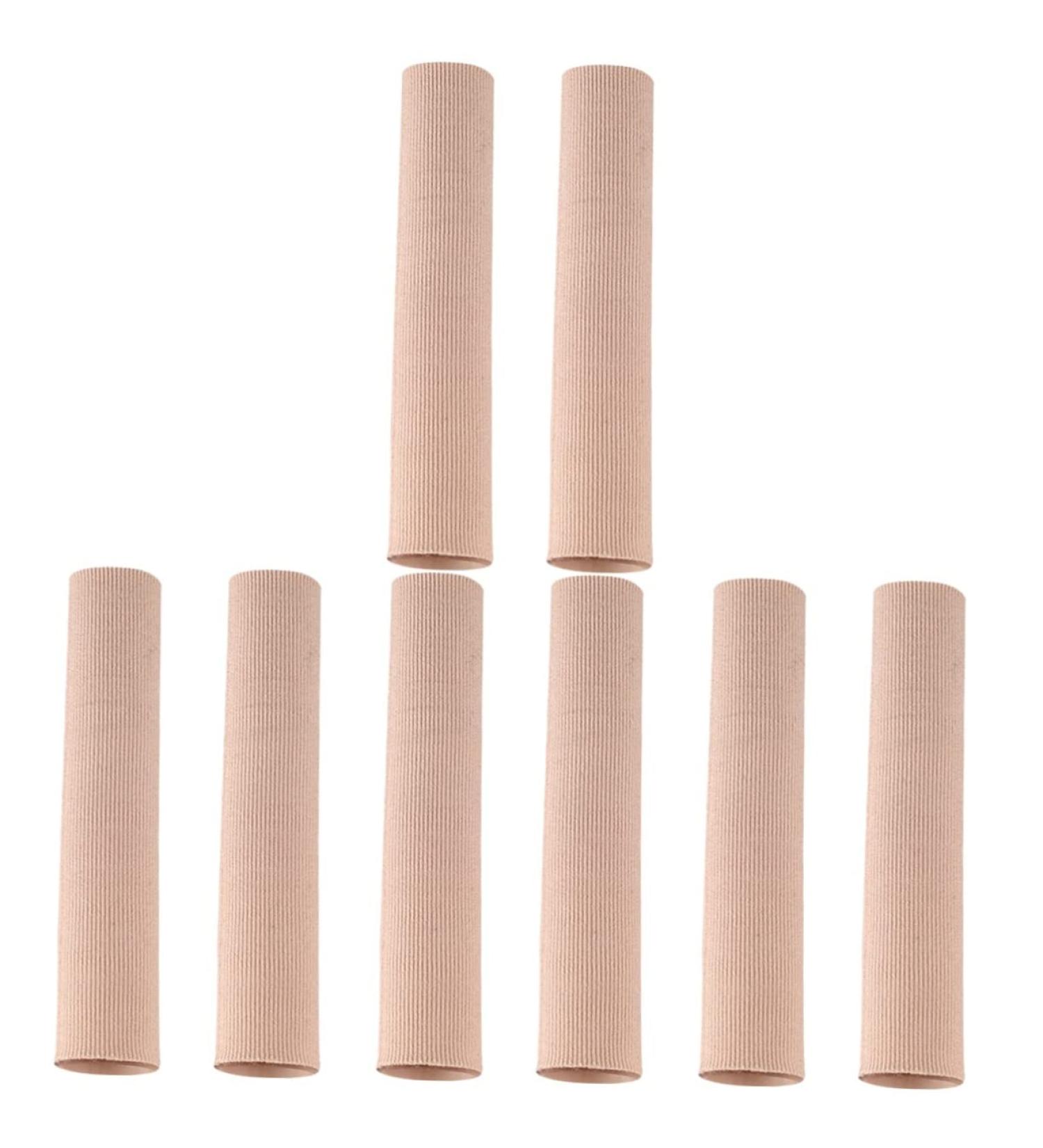 Healifty 8 Pcs Silicone Toe Cover Sleeves - Reusable Gel Protectors for Toe Tubes & Finger Sleeves - Anti-wear & Elastic Bands for Toe and Finger Protection - Buy Online on SooperMarket.com