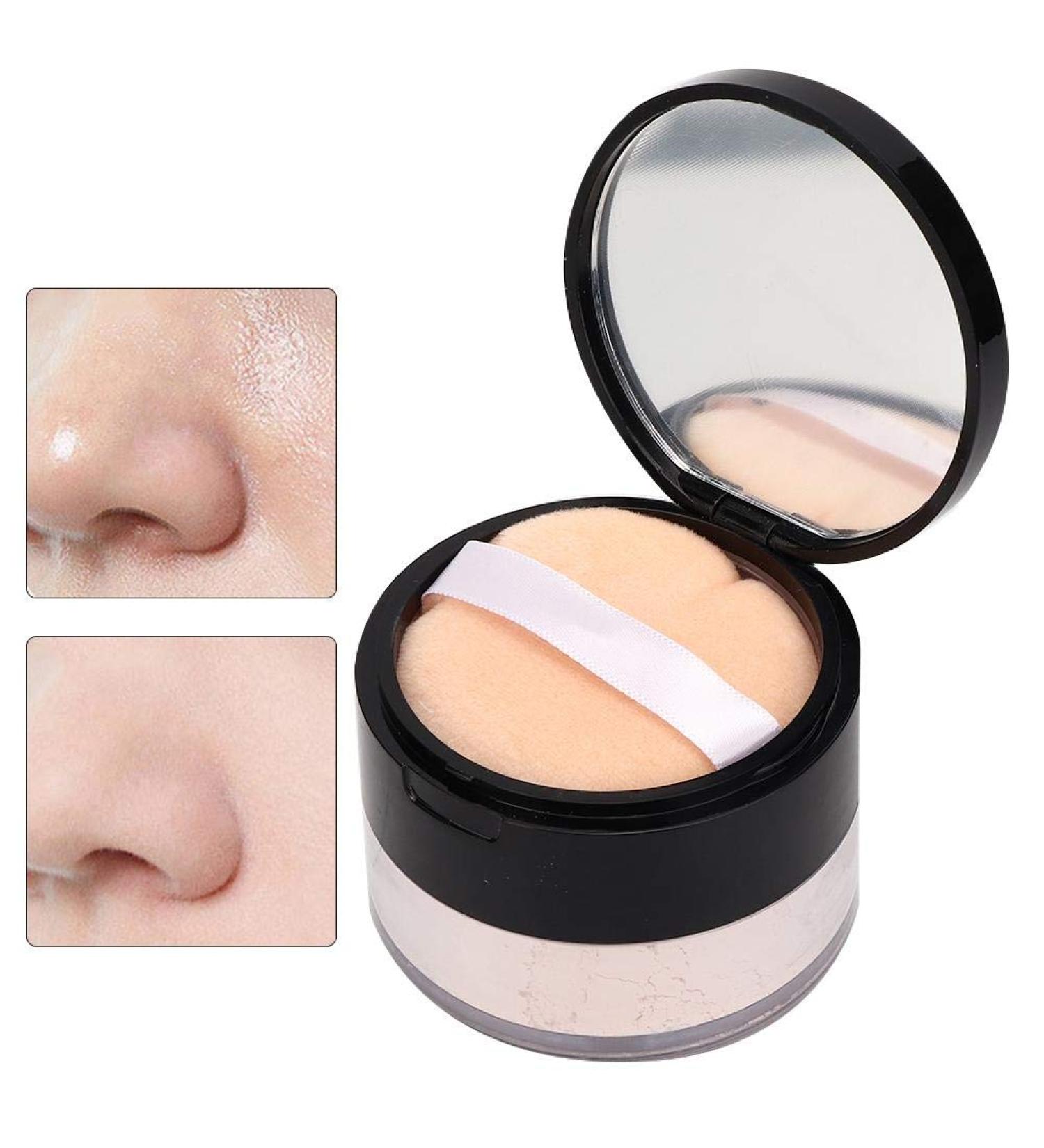 Soft Mat Loose Powder - Transparent Fixing Powder for Matt Finish & Oil Control | Durable Moisturizing Makeup (07#Tender Skin) - Buy Internationally - Buy Online on SooperMarket.com