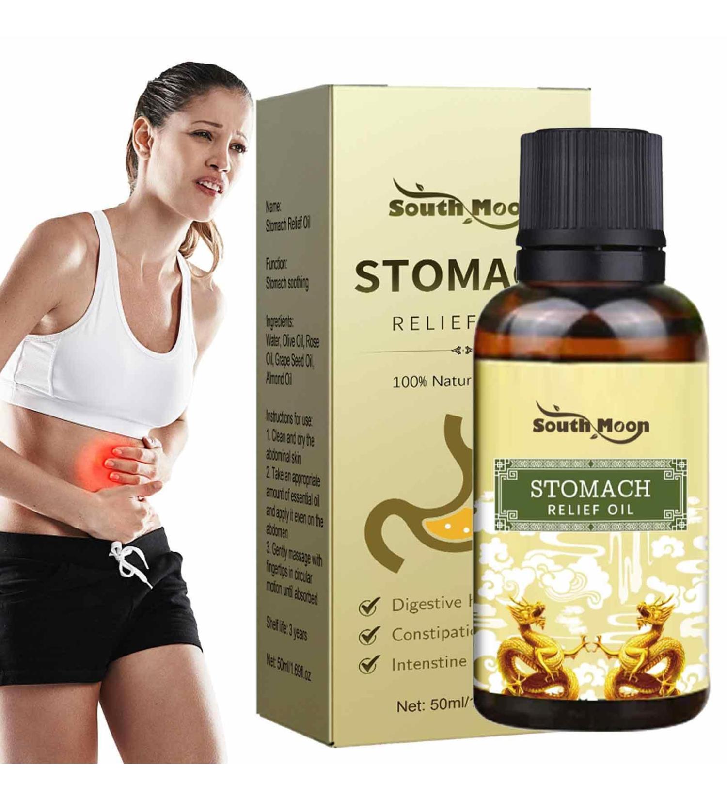 Fivetoo Abdominal Massage Oil - Appetite Booster & Laxative Blend with Grape Seed Almond & Olive Oil - 50ml for Women & Teen Girls - Buy Online on SooperMarket.com