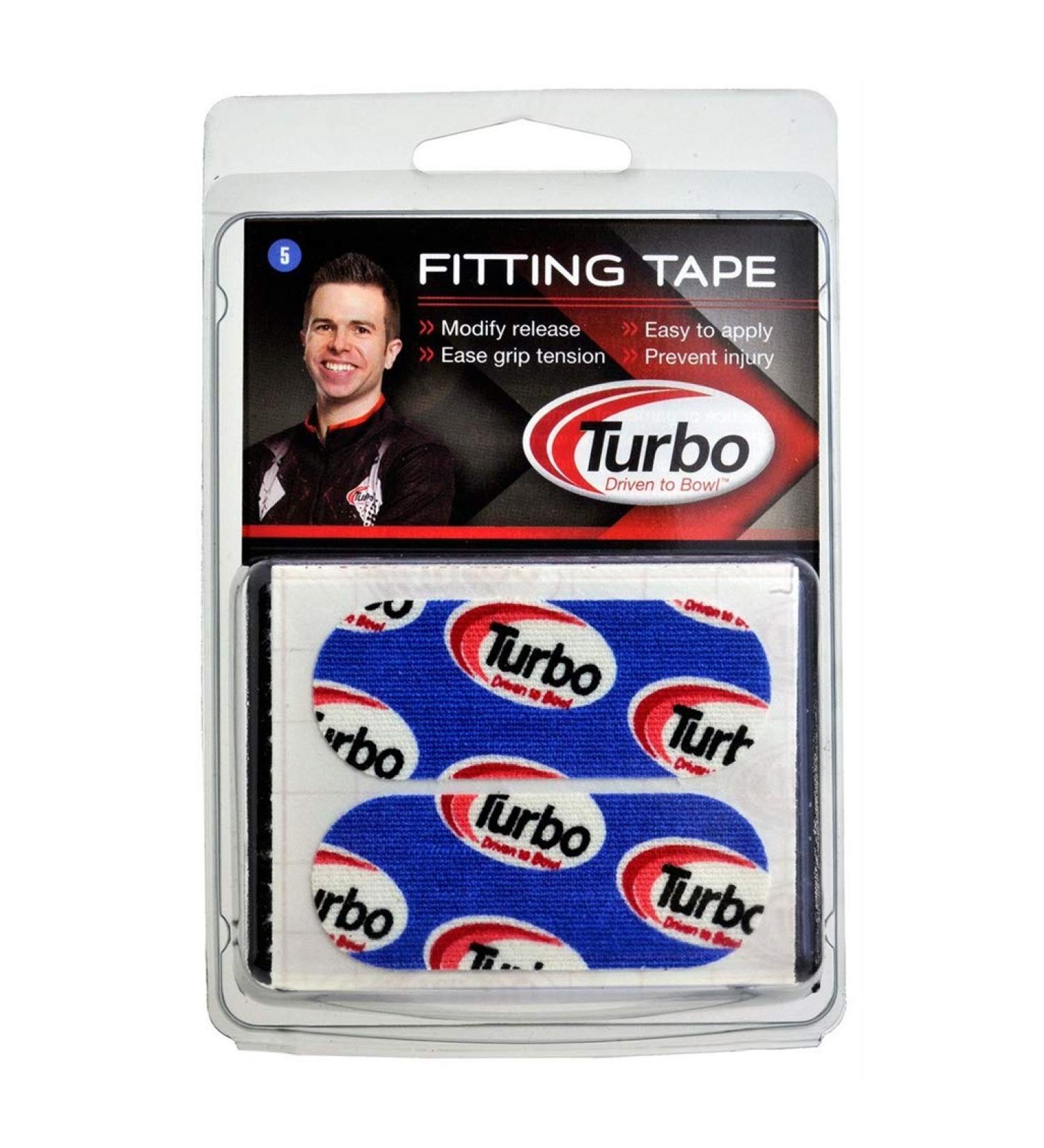 Turbo Driven to Bowl Fitting Tape Pre Cut 30 Pieces- Blue