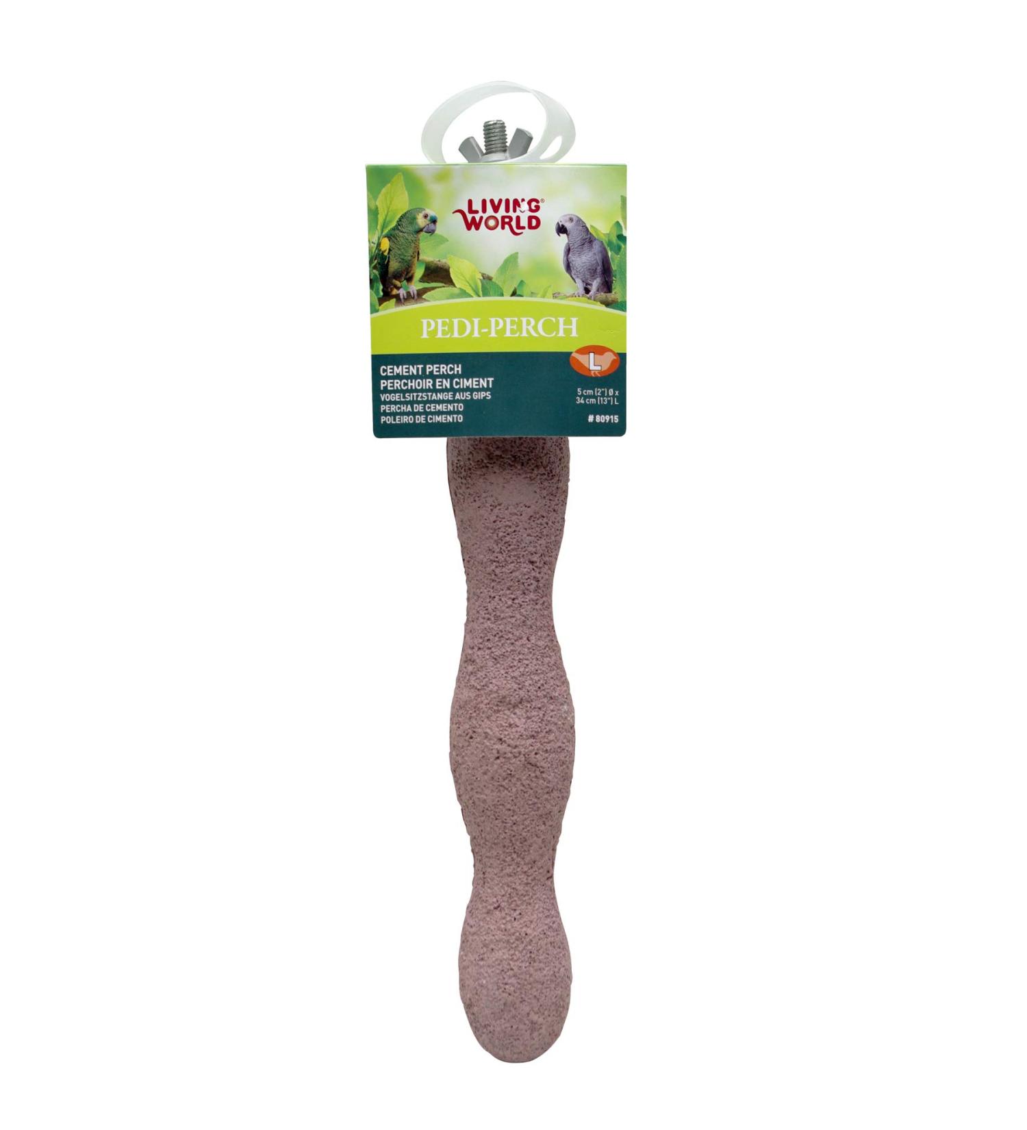 Living World Pedi-Perch Bird Perch - 34cm L Perch for Birds | International Shipping Available - Buy Online on SooperMarket.com
